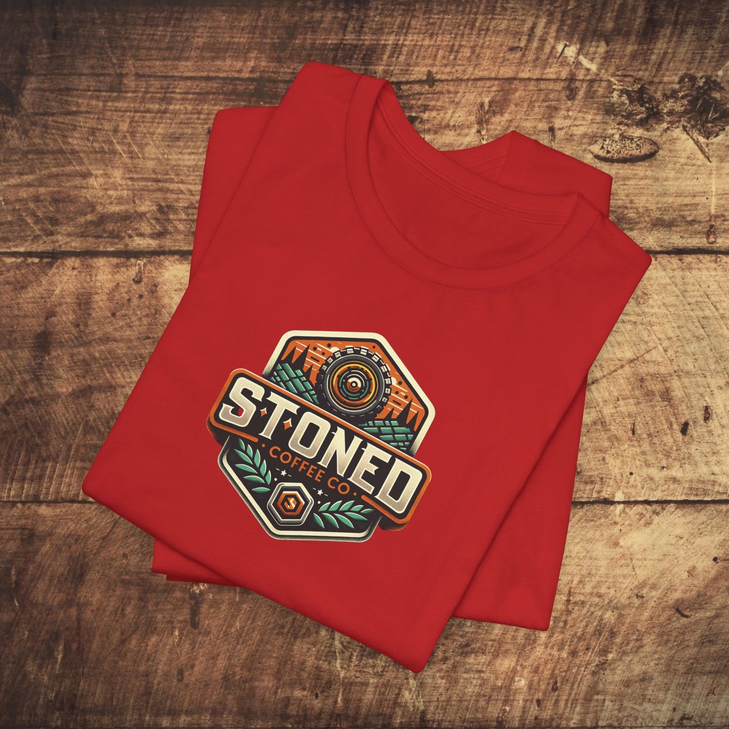 Stoned Coffee Company Offroad Logo T-Shirt Unisex Tee