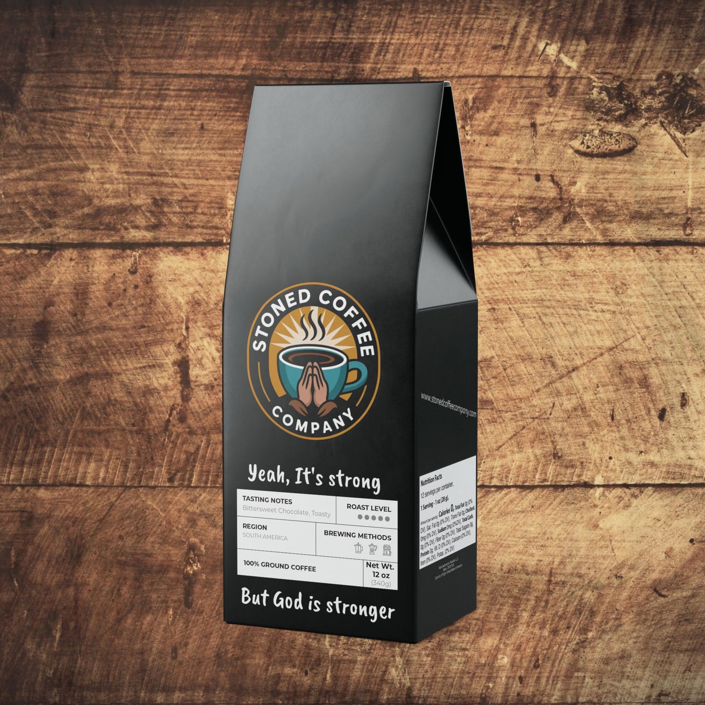 Stoned Coffee Company Bitterroot Coffee Blend (Dark French Roast)