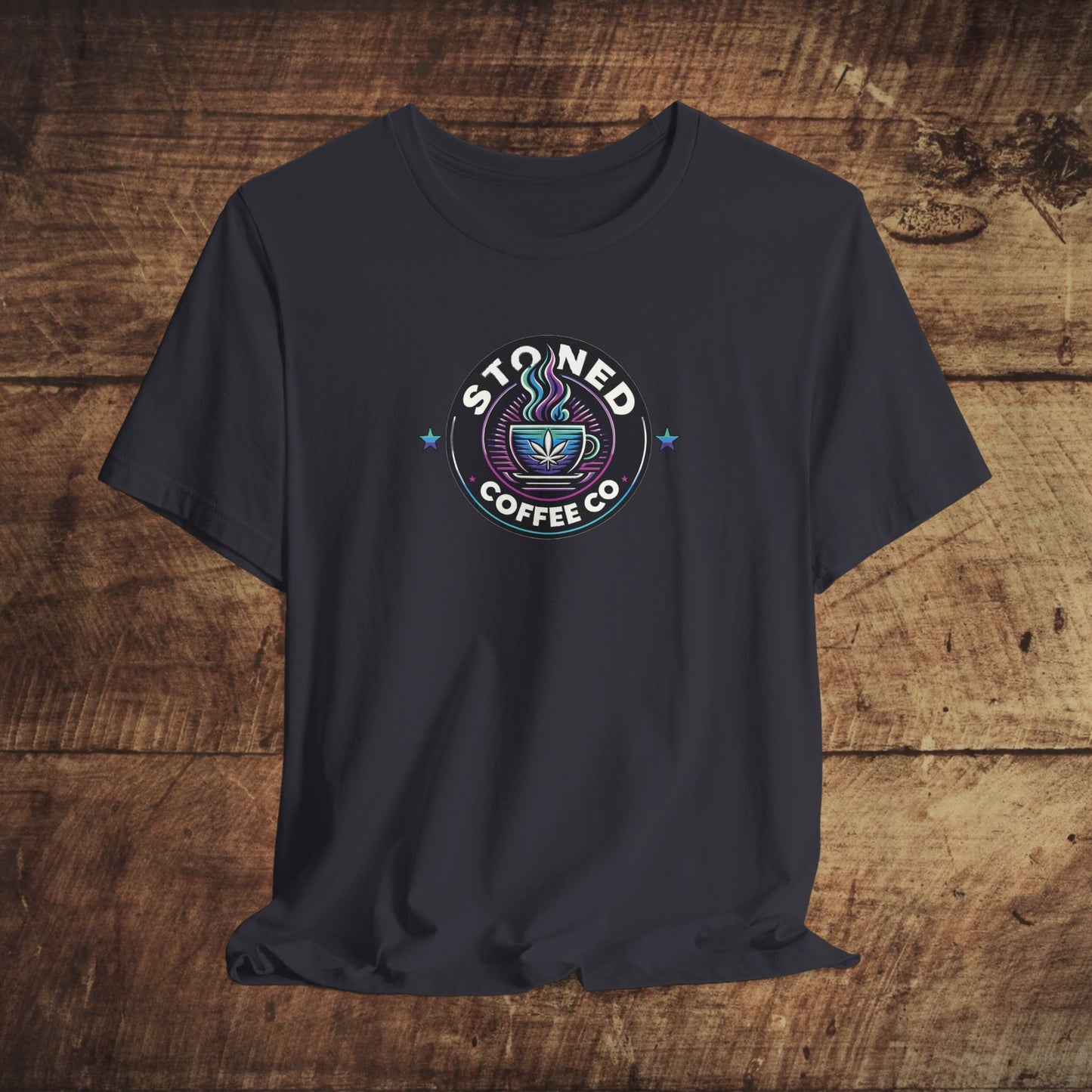 T-Shirt Stoned Coffee Company Logo 5 Unisex