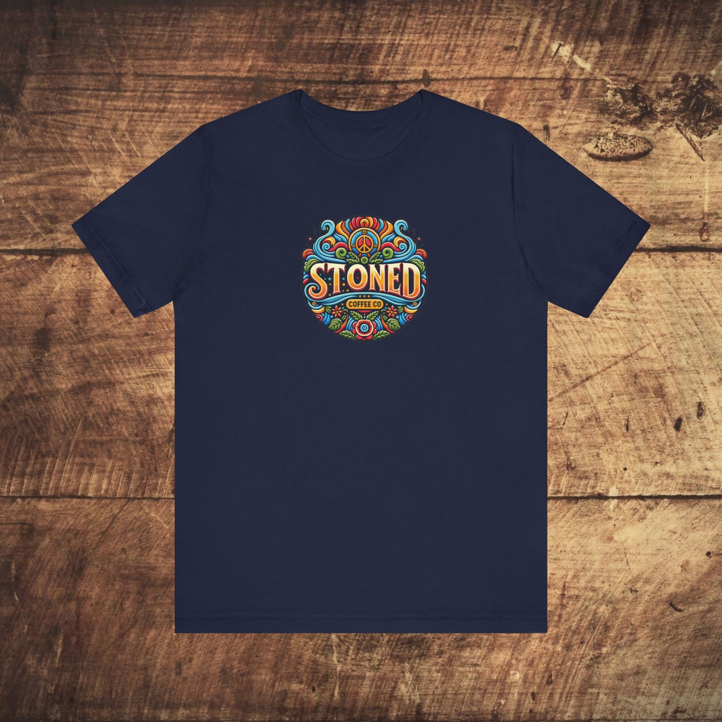 Unisex Tee Stoned Coffee Co Logo 1