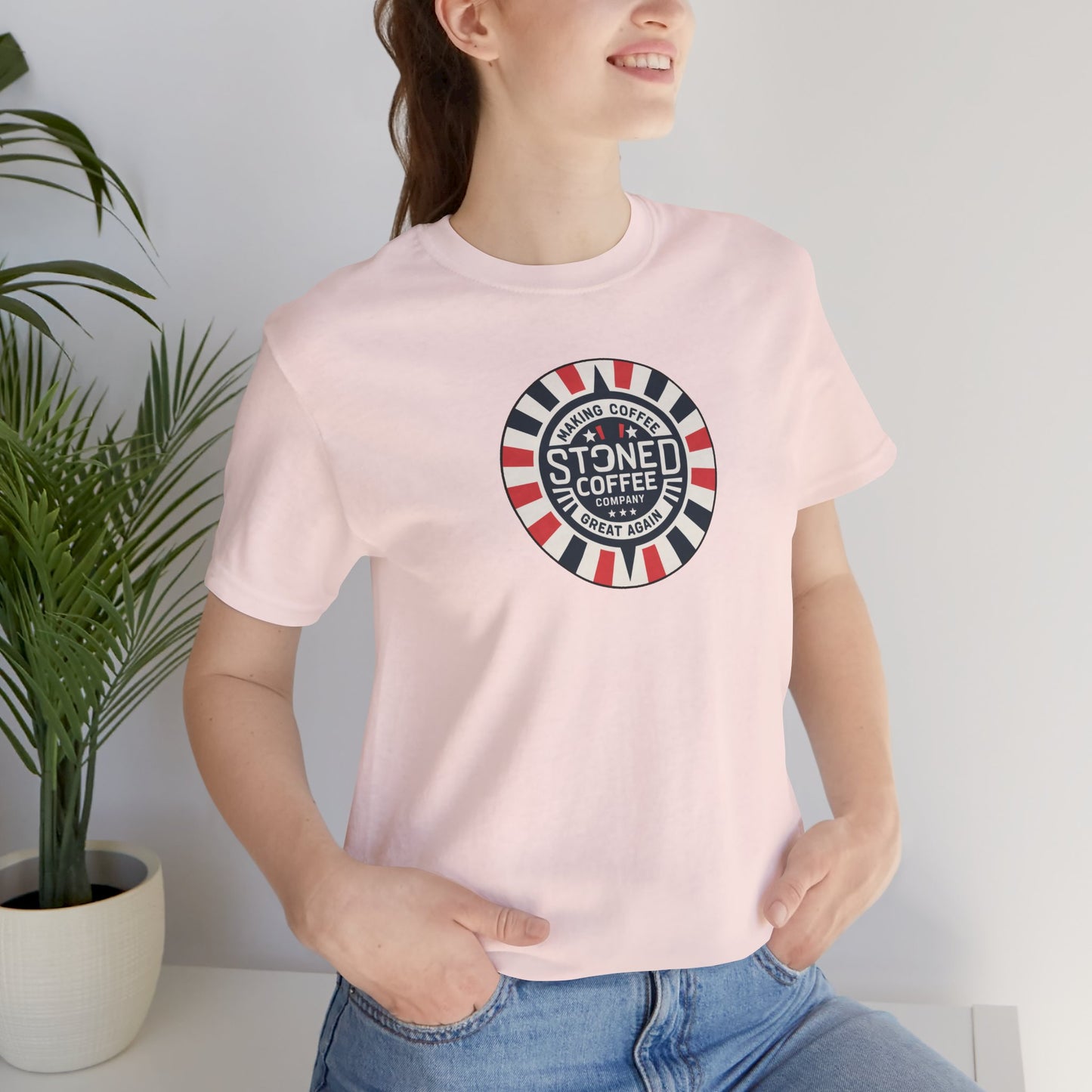 Stoned Coffee Company Making Coffee Great Again Poker chip Unisex T-Shirt