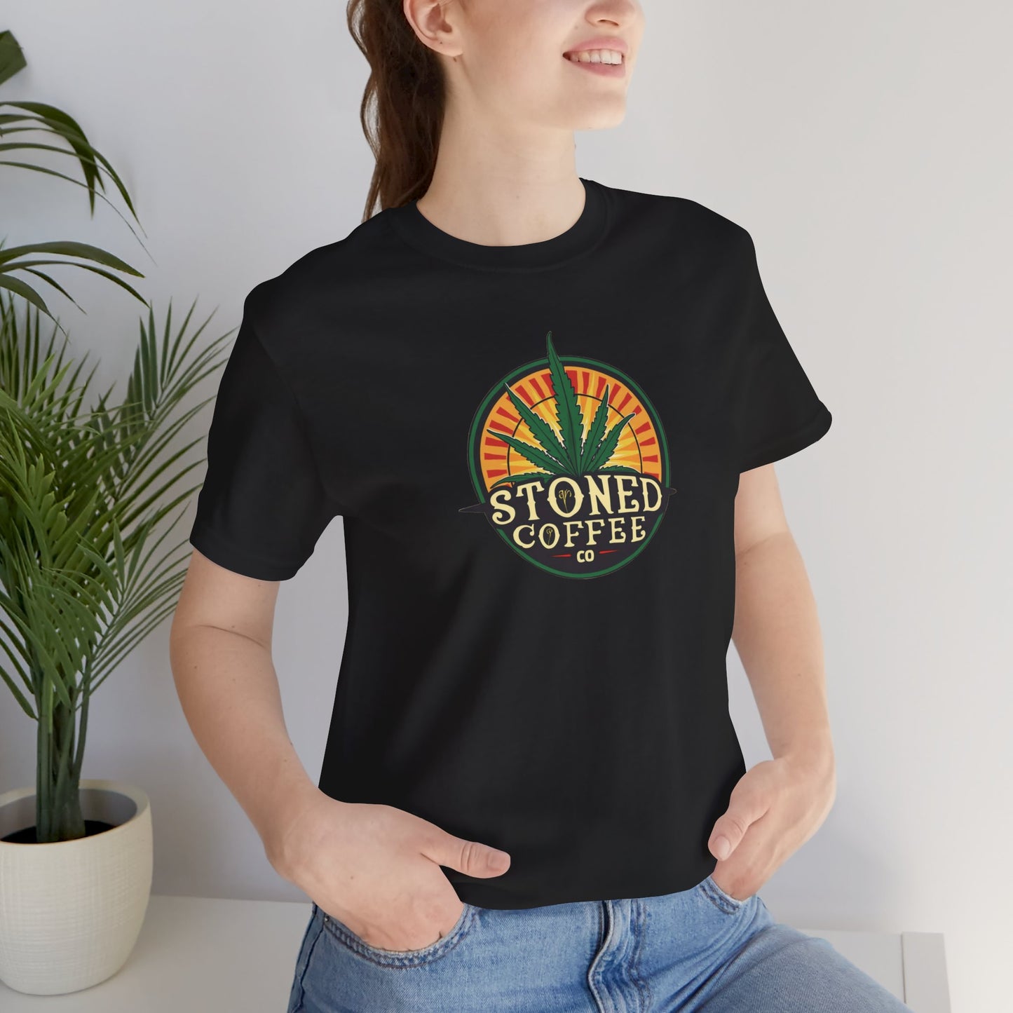 Stoned Coffee Co Unisex Tee Logo 3