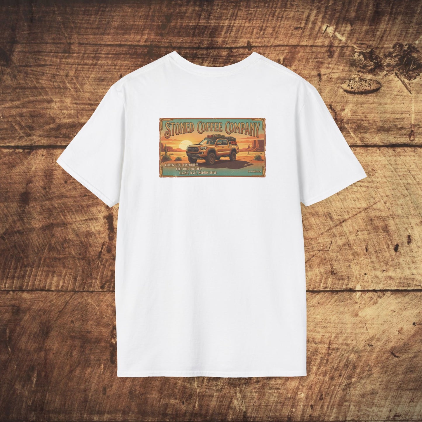 'Stoned Coffee Company' Offroading /Overlanding Tacoma T-Shirt