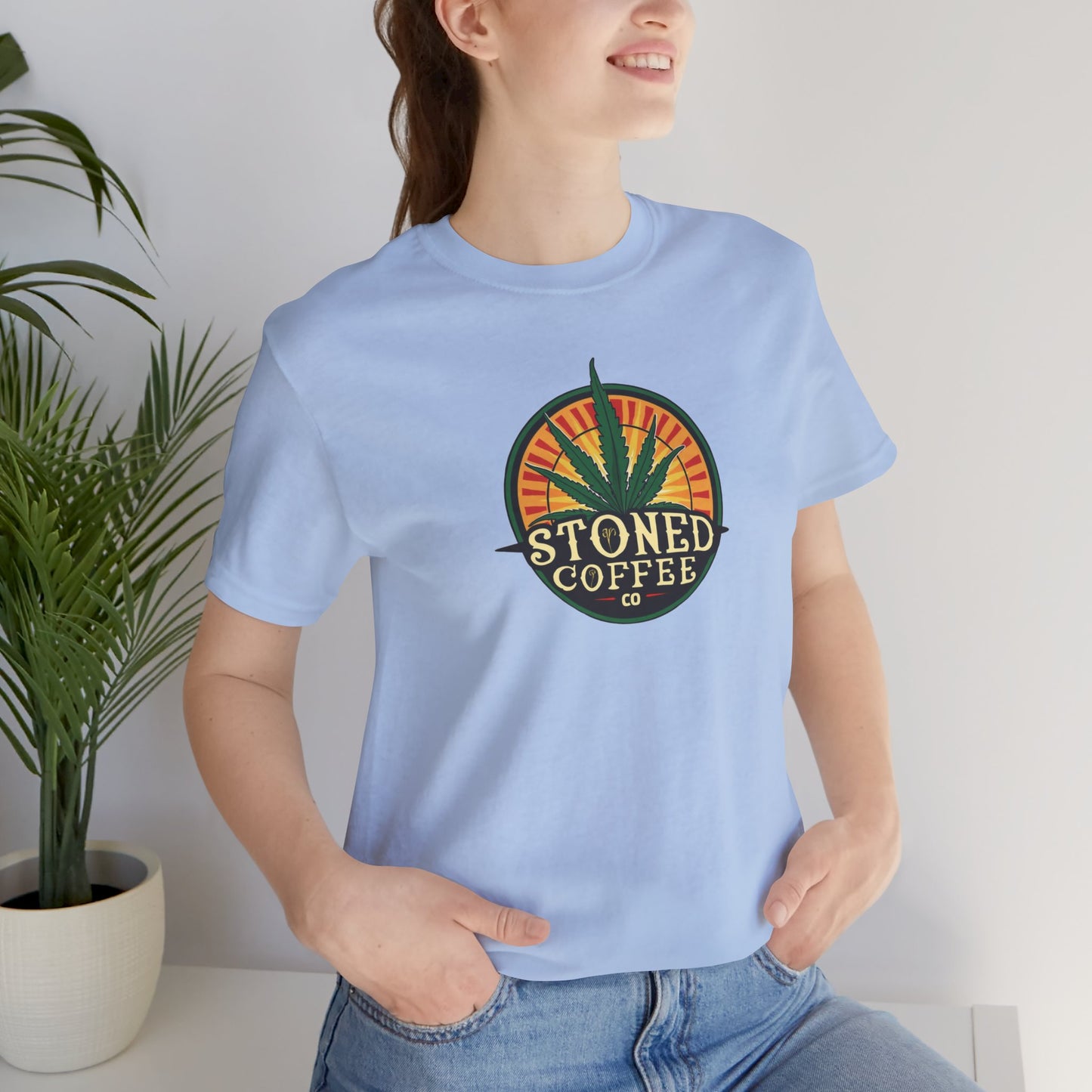 Stoned Coffee Co Unisex Tee Logo 3