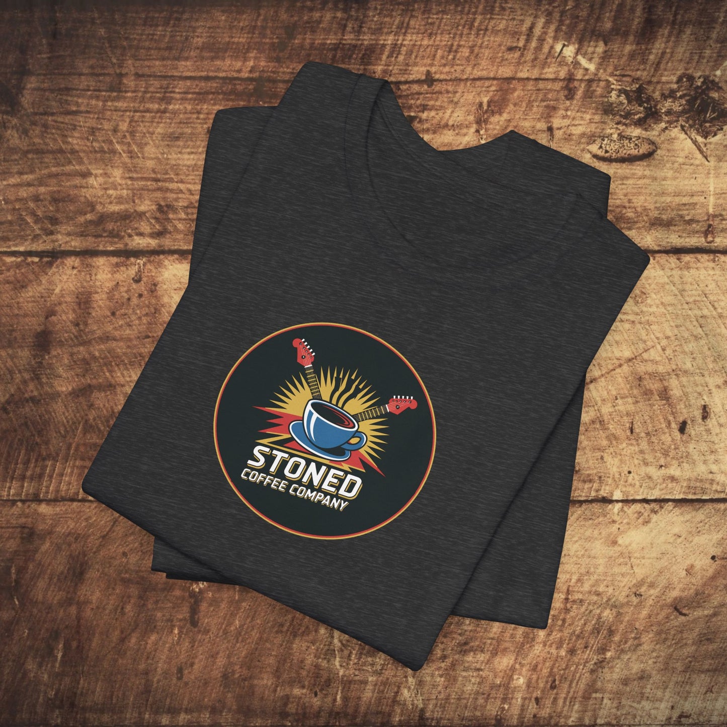 Stoned Coffee Company Rock n Roll Coffee Tee