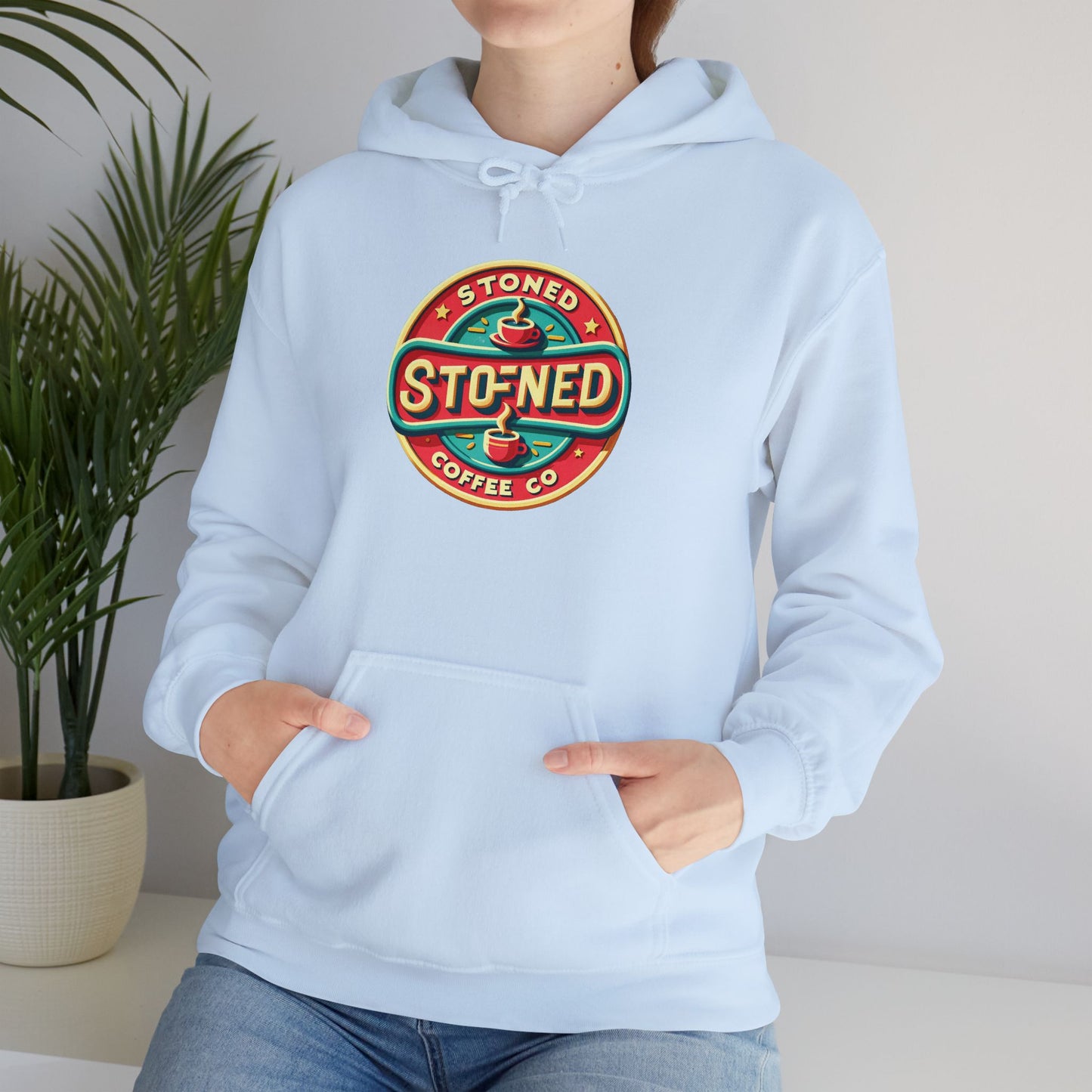 Hooded Sweatshirt - Stoned Coffee Co Logo 2
