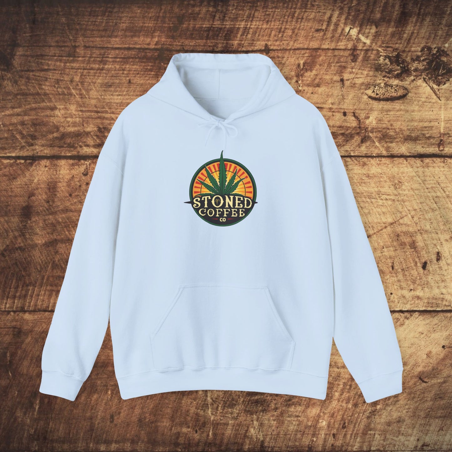 Hooded Sweatshirt Stoned Coffee Co Logo 3