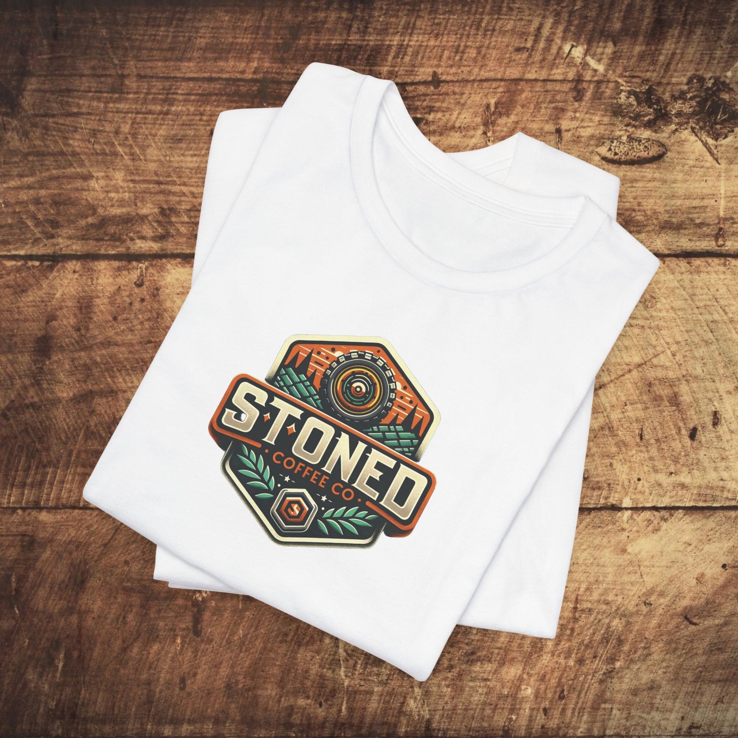 Stoned Coffee Company Offroad Logo T-Shirt Unisex Tee