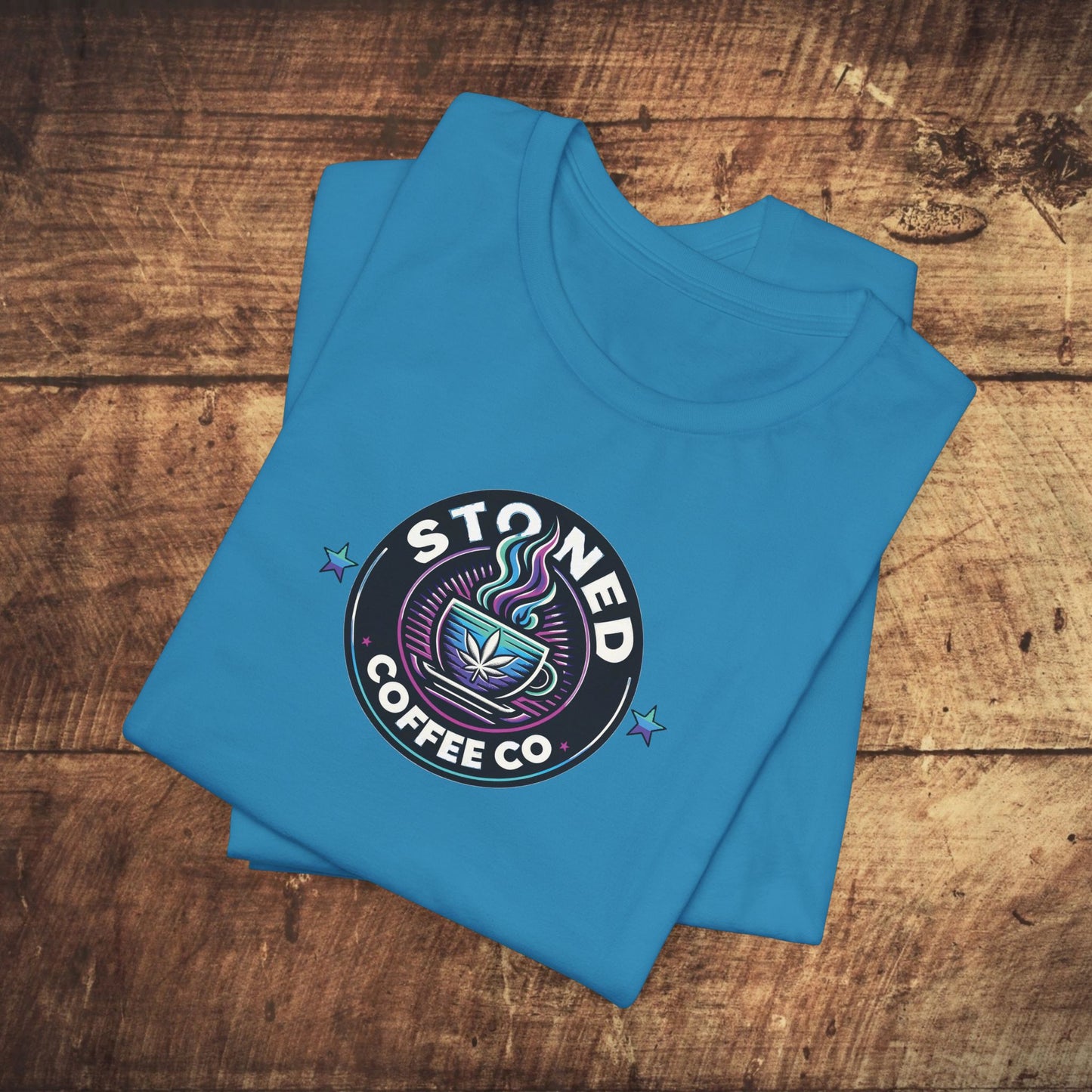 T-Shirt Stoned Coffee Company Logo 5 Unisex