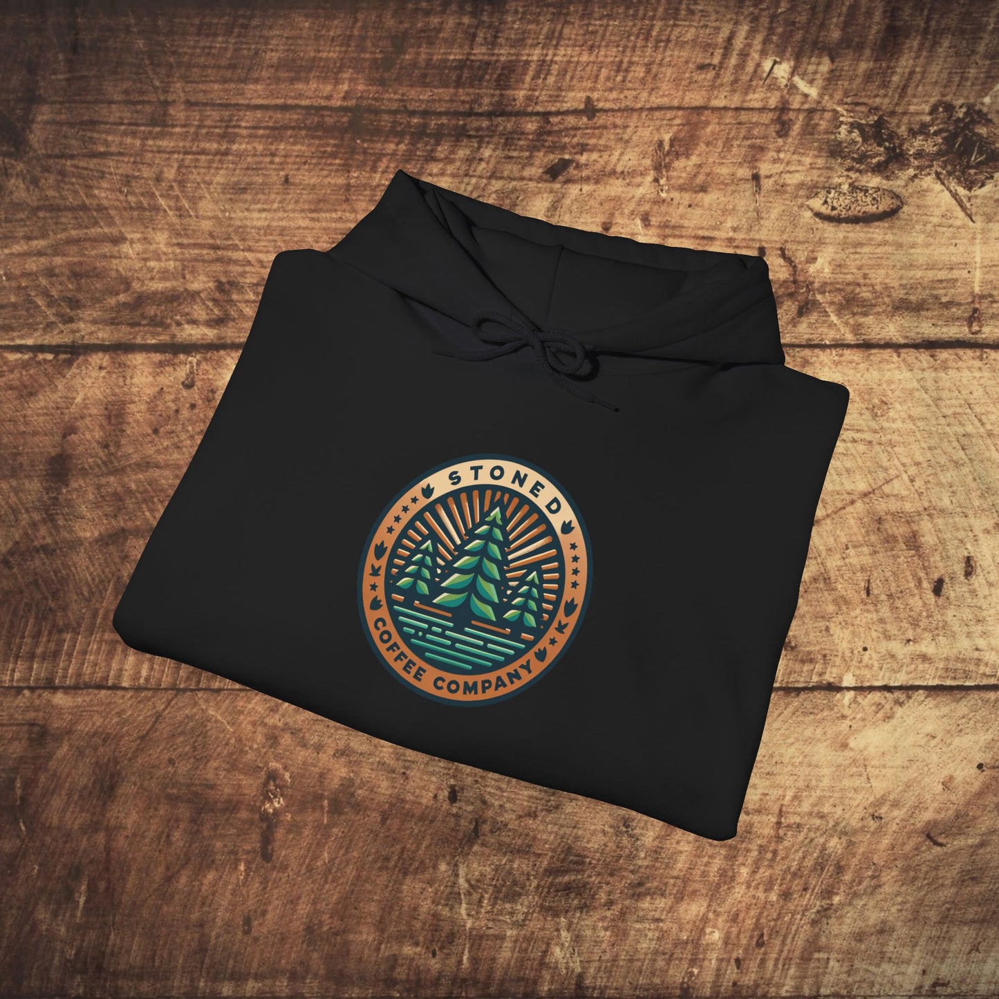 Stoned Coffee Company Hoodie — "Let All the Trees of the Forest Sing for Joy" (Psalm 96:12)