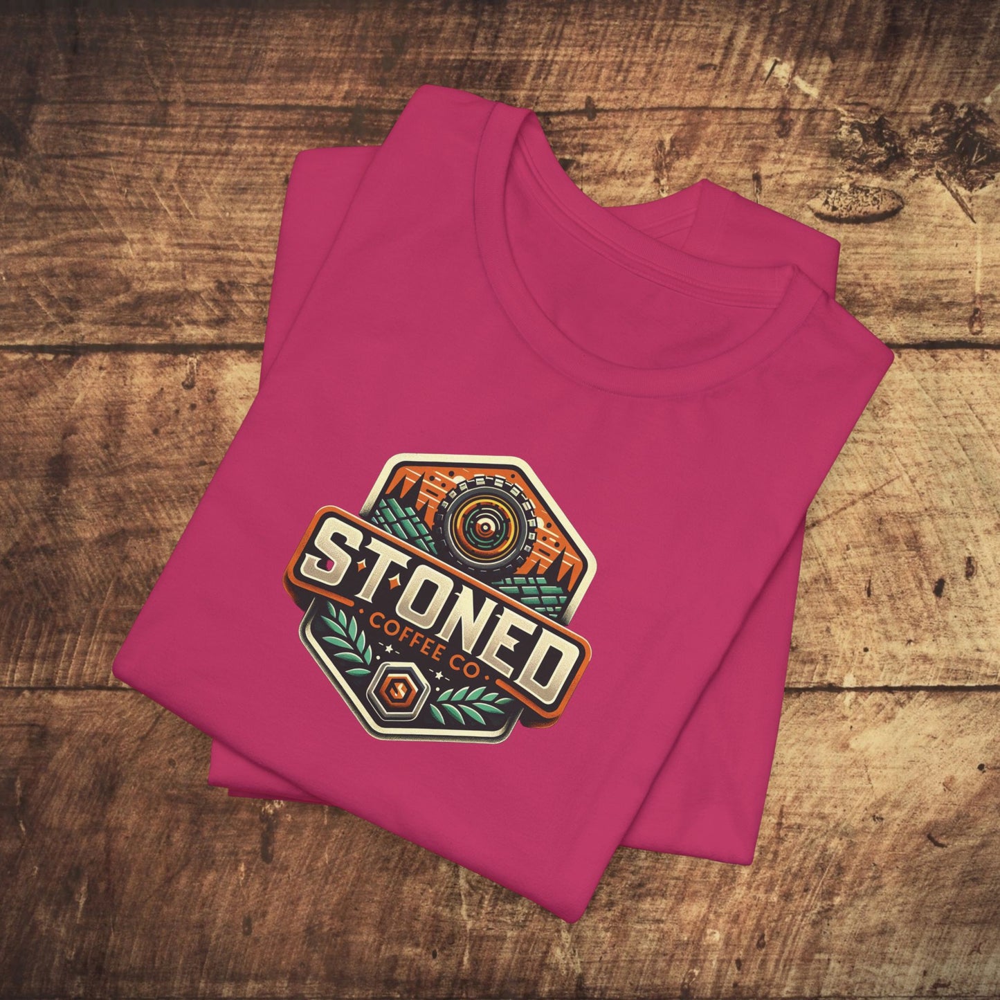 Stoned Coffee Company Offroad Logo T-Shirt Unisex Tee