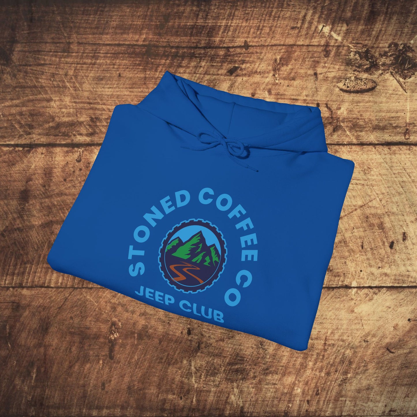 Hooded Sweatshirt Stoned Coffee Co Jeeper Club