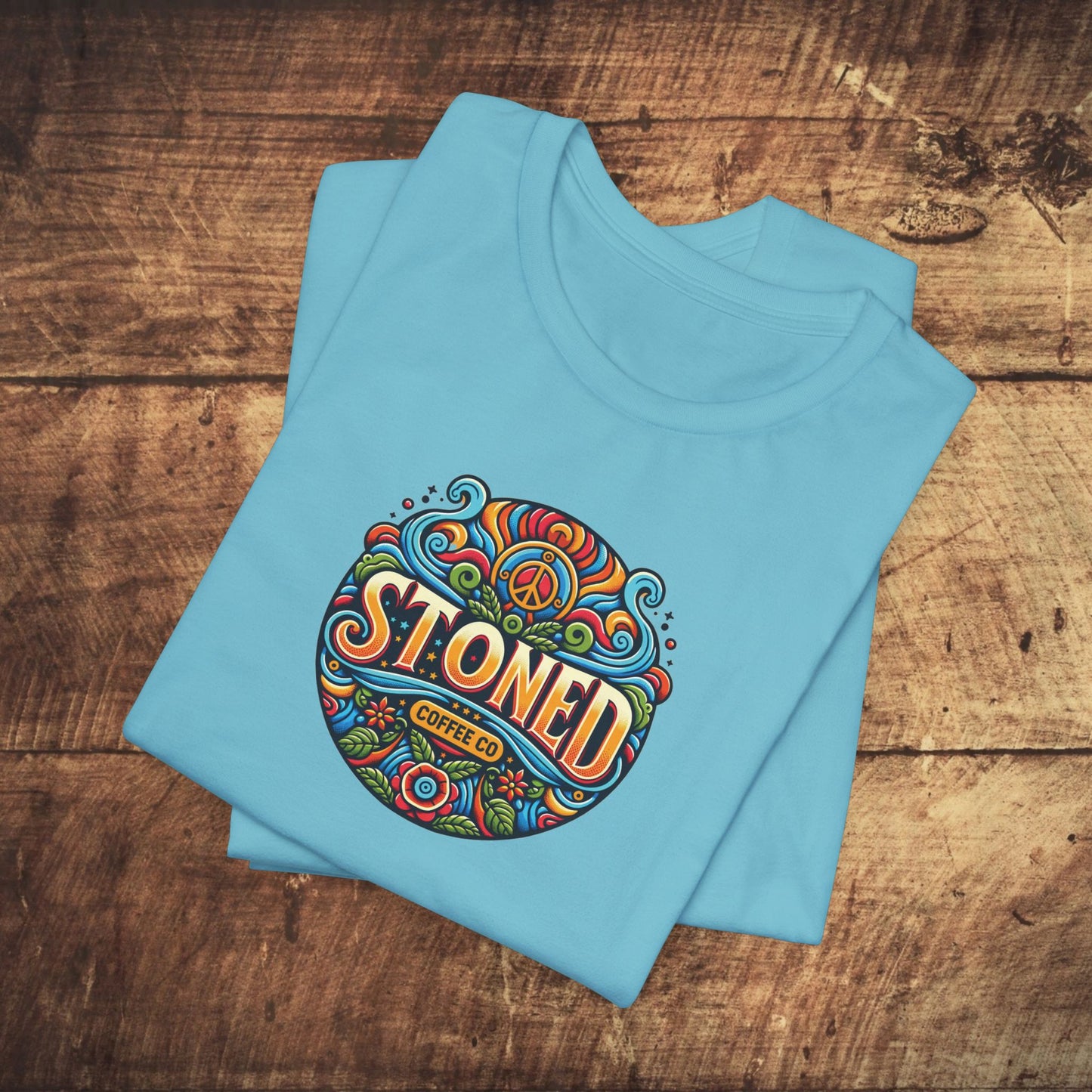 Unisex Tee Stoned Coffee Co Logo 1