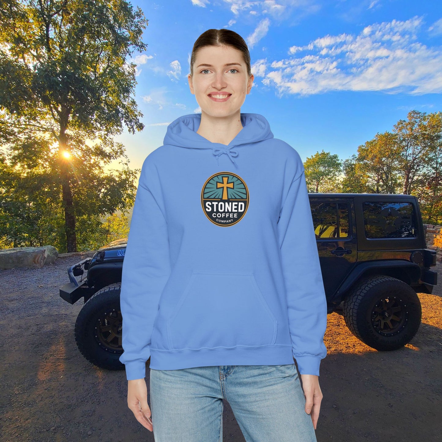 STONED COFFEE COMPANY HOODIE, Pray Often, Read Your Bible, Seek the Truth, Trust in God