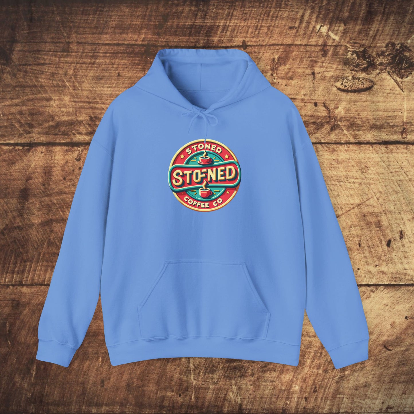 Hooded Sweatshirt - Stoned Coffee Co Logo 2