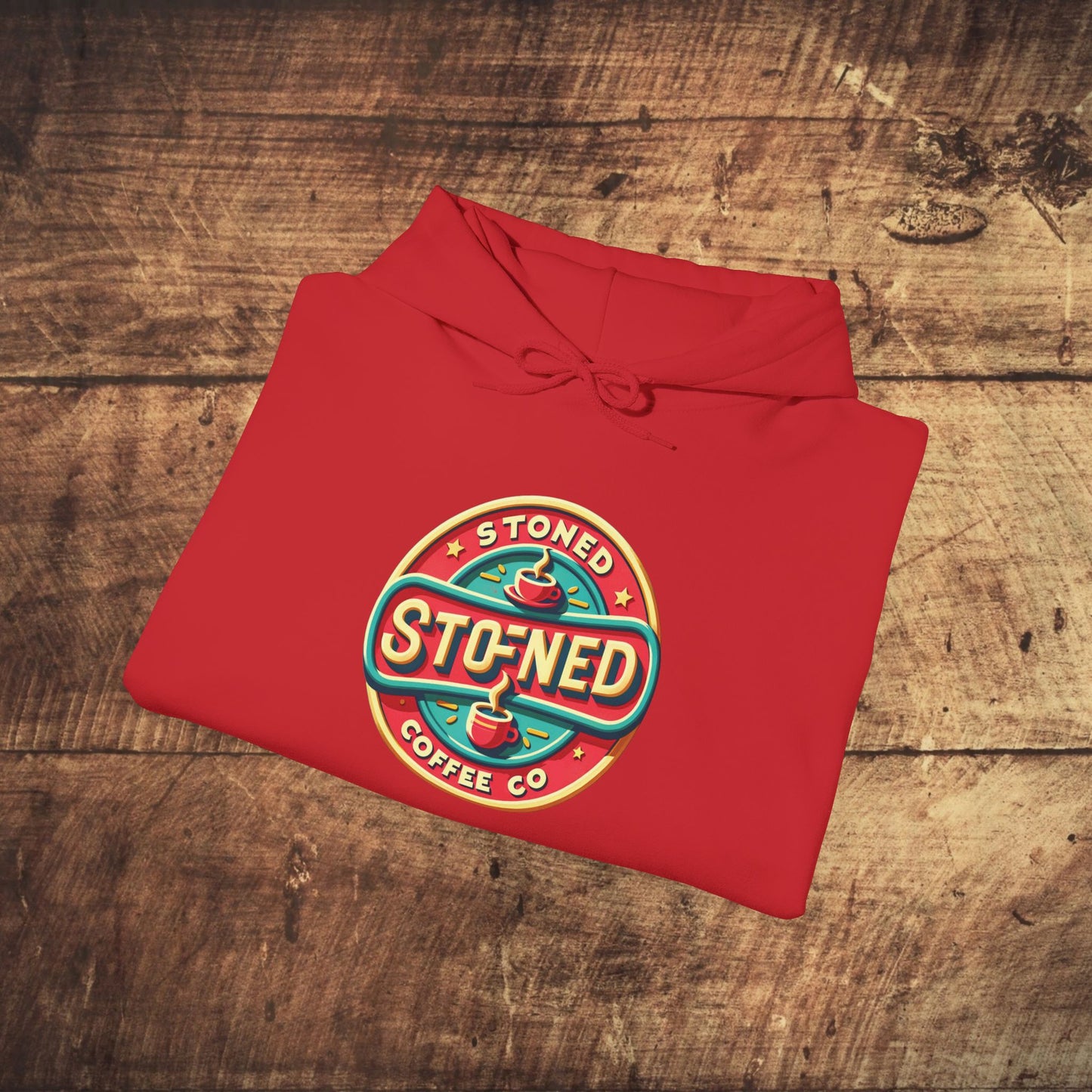 Hooded Sweatshirt - Stoned Coffee Co Logo 2