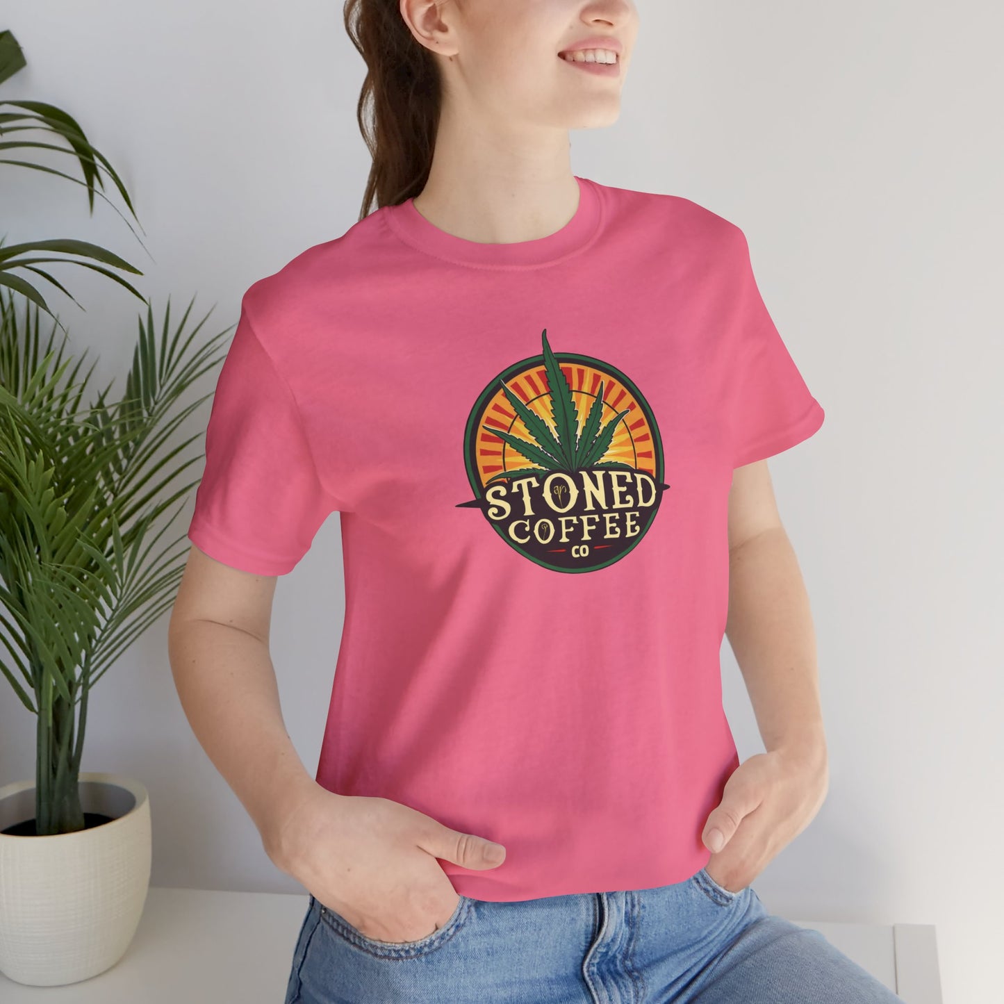 Stoned Coffee Co Unisex Tee Logo 3