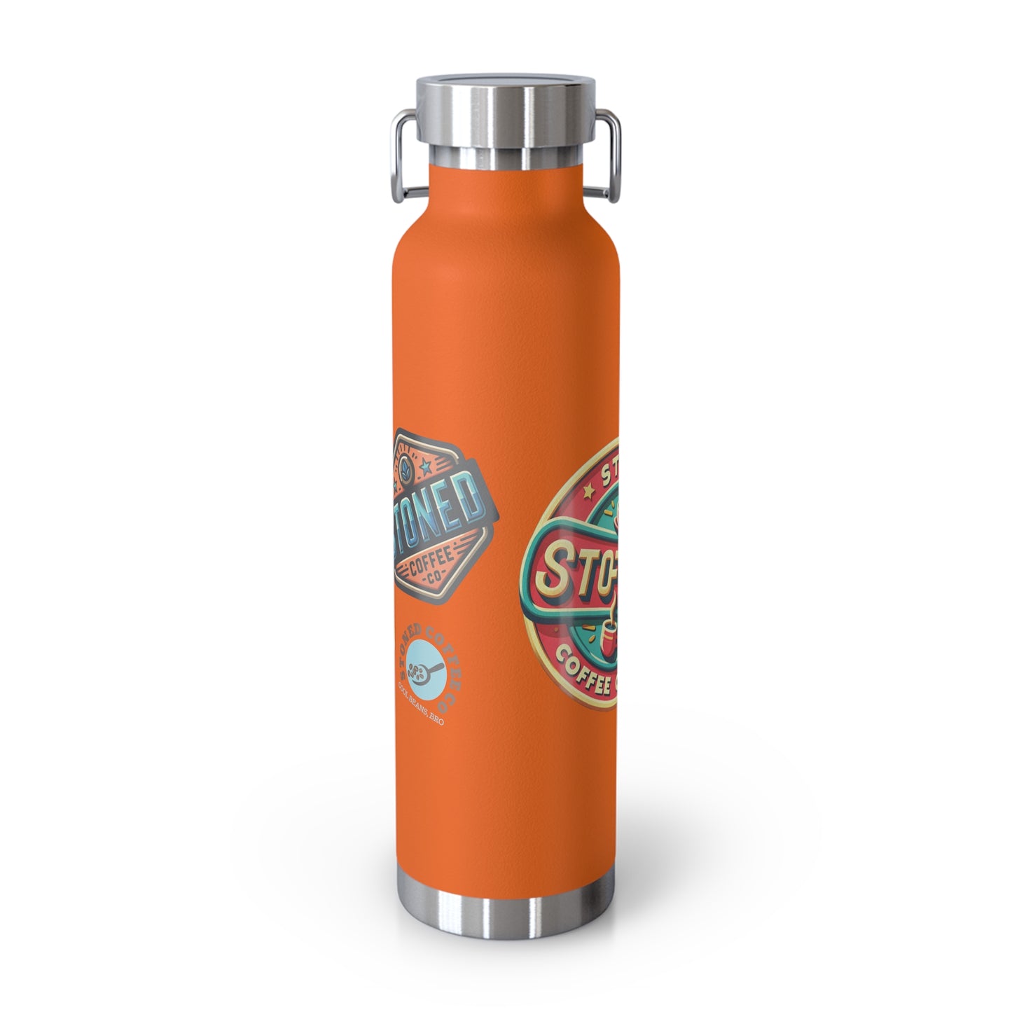 Stoned Coffee Co Copper Vacuum Insulated Bottle, 22oz