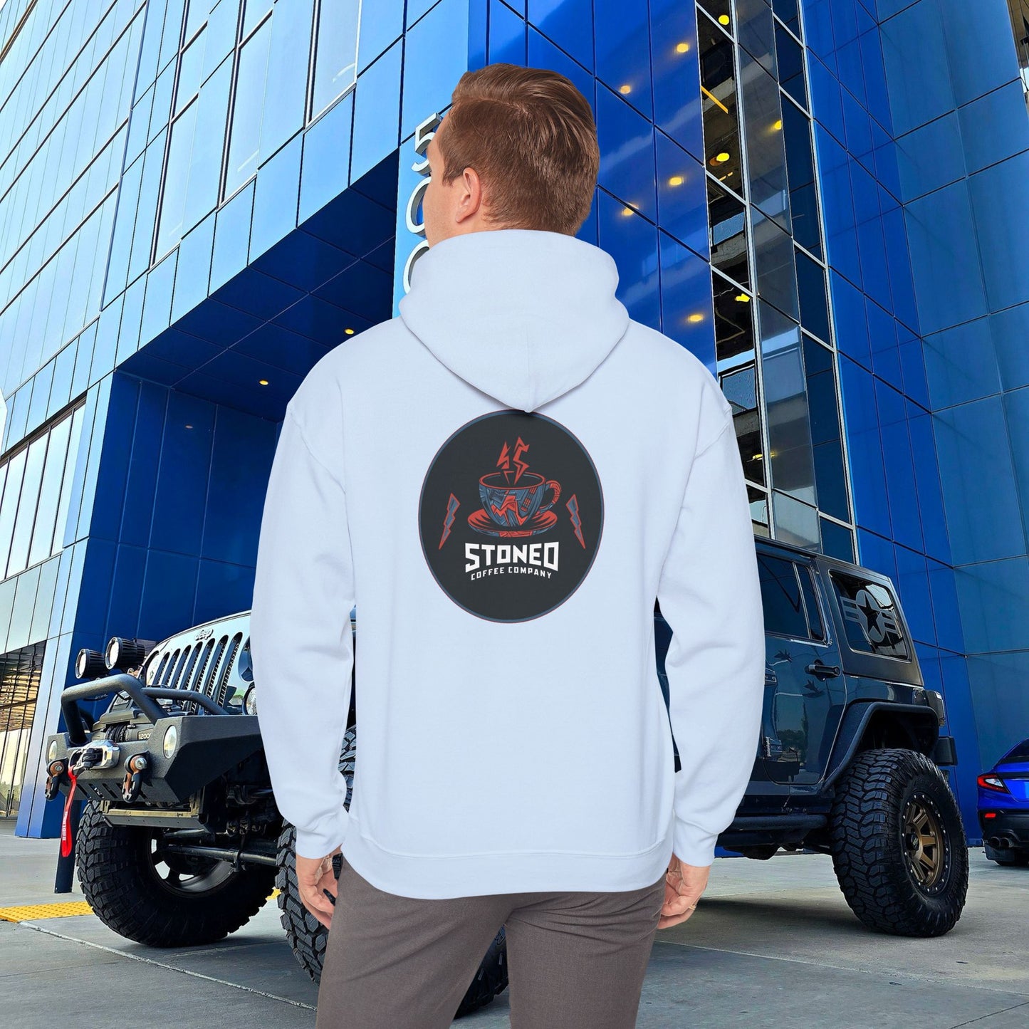 Stoned Coffee Company Escaping Music Souls Hooded Sweatshirt