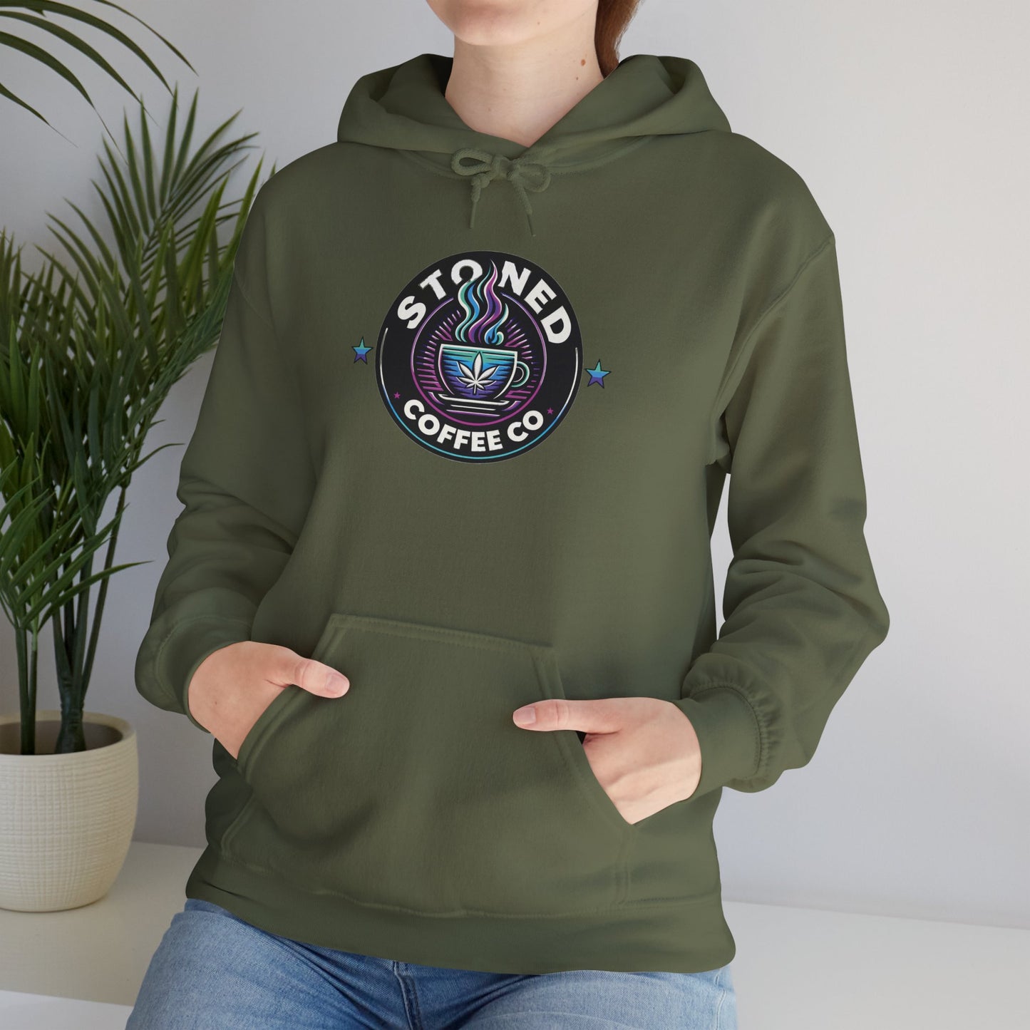 Hooded Sweatshirt - Stoned Coffee Company Logo 5