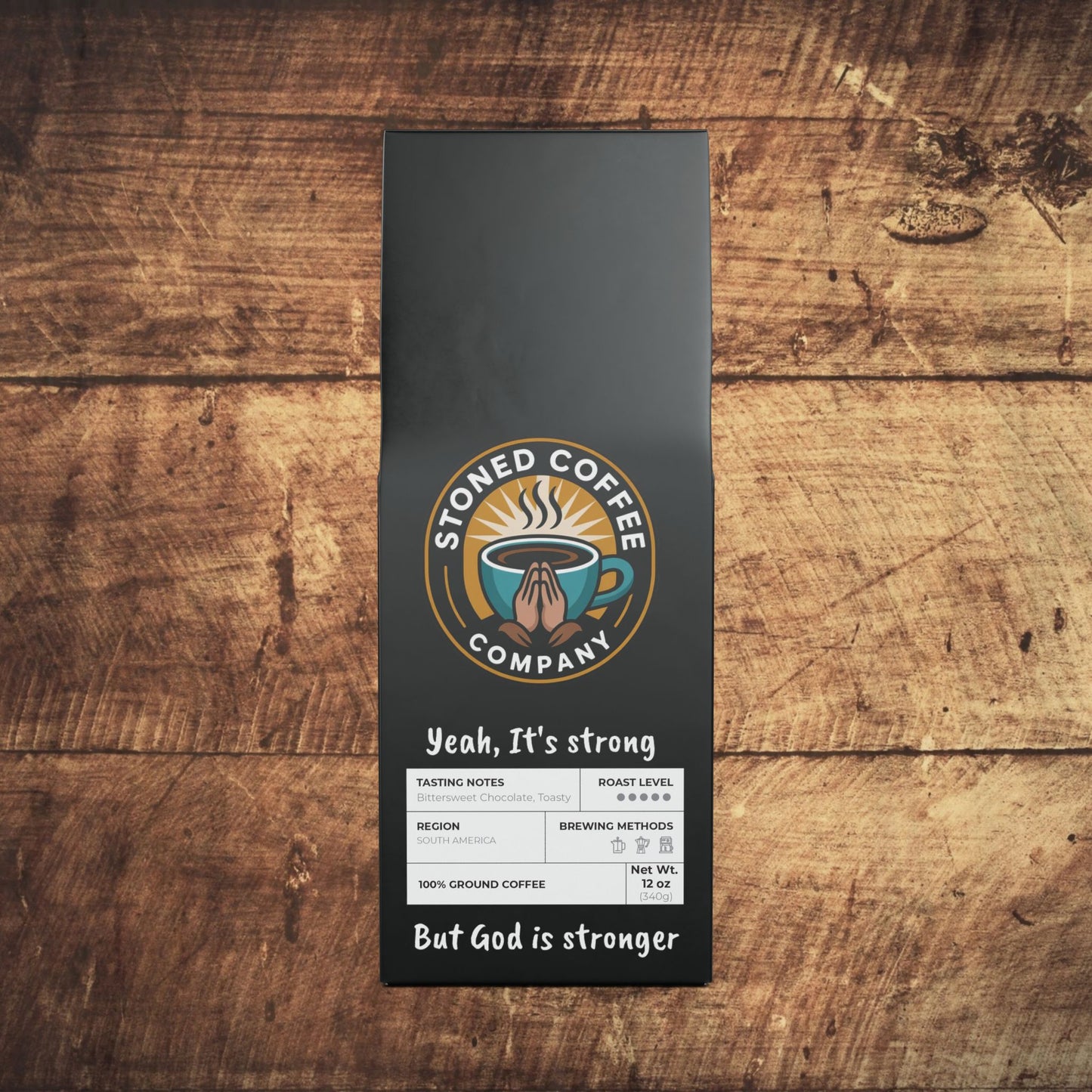 Stoned Coffee Company Bitterroot Coffee Blend (Dark French Roast)