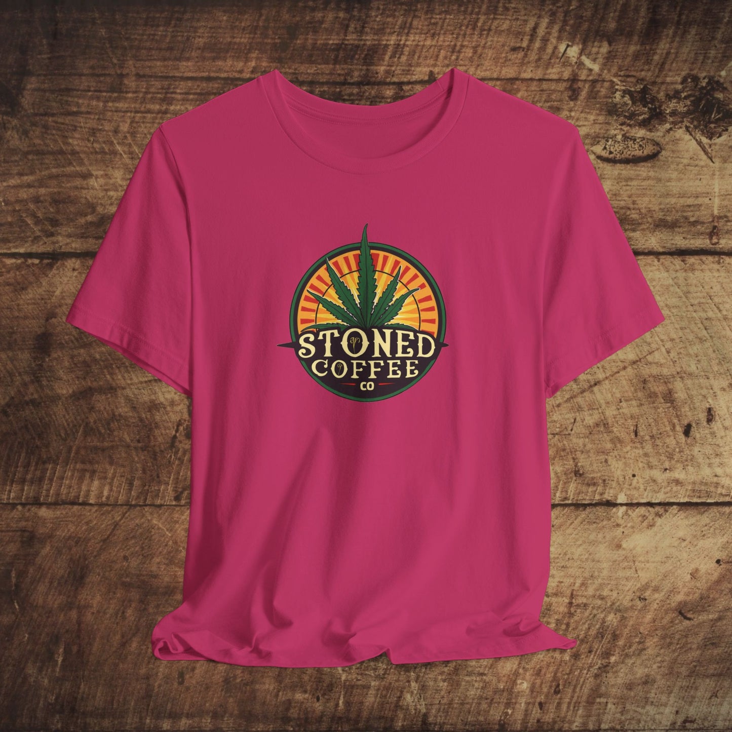 Stoned Coffee Co Unisex Tee Logo 3