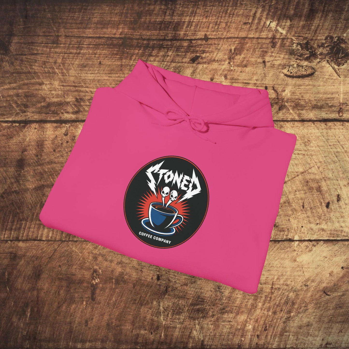 Stoned Coffee Company Escaping Music Souls Hooded Sweatshirt