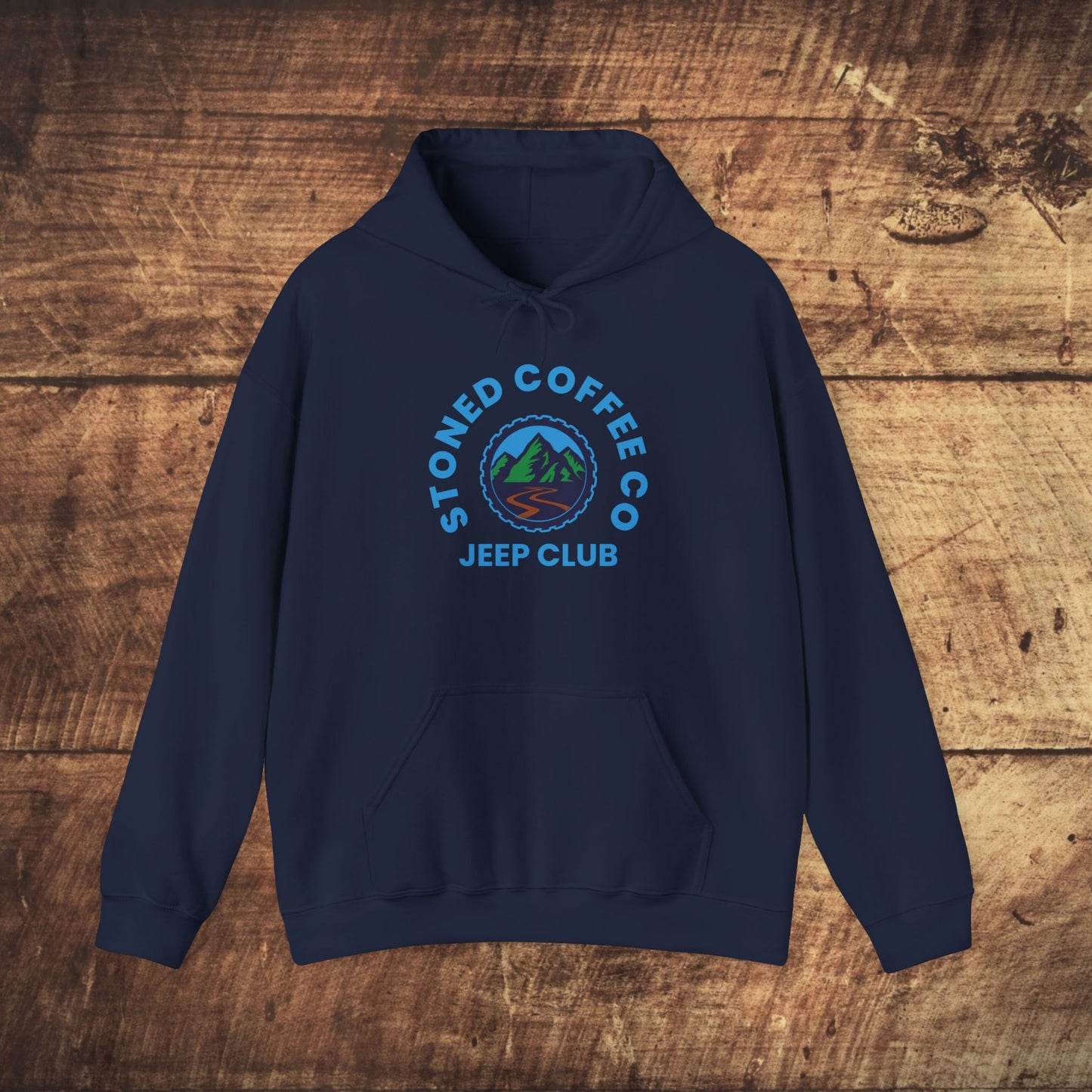 Hooded Sweatshirt Stoned Coffee Co Jeeper Club