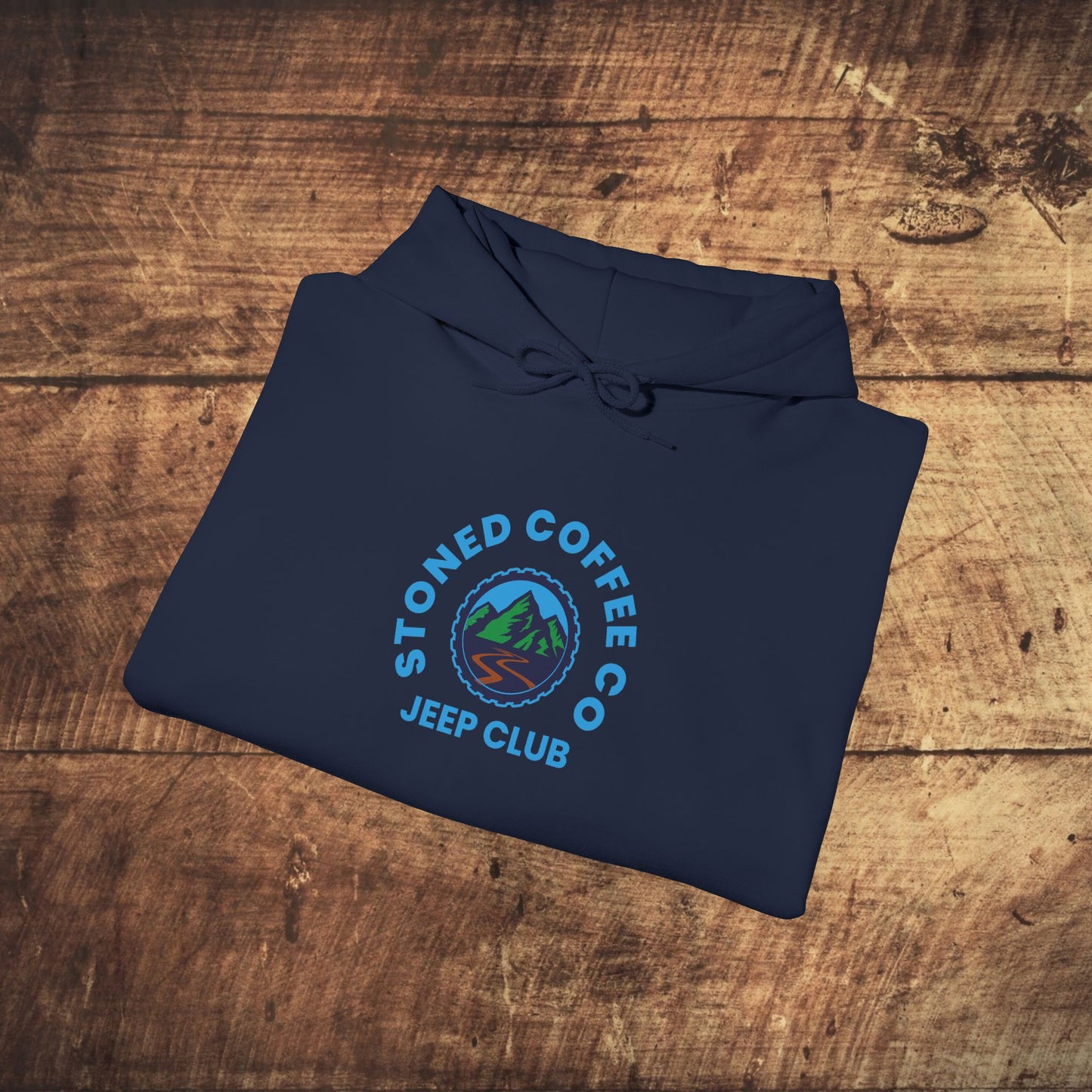 Hooded Sweatshirt Stoned Coffee Co Jeeper Club