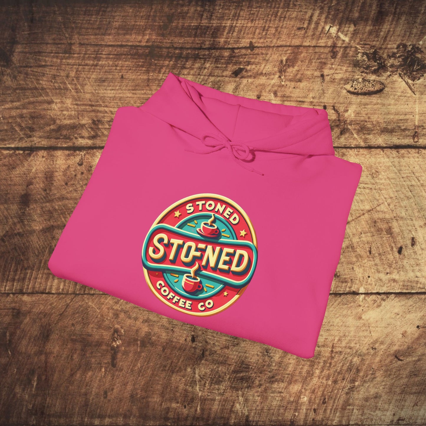 Hooded Sweatshirt - Stoned Coffee Co Logo 2