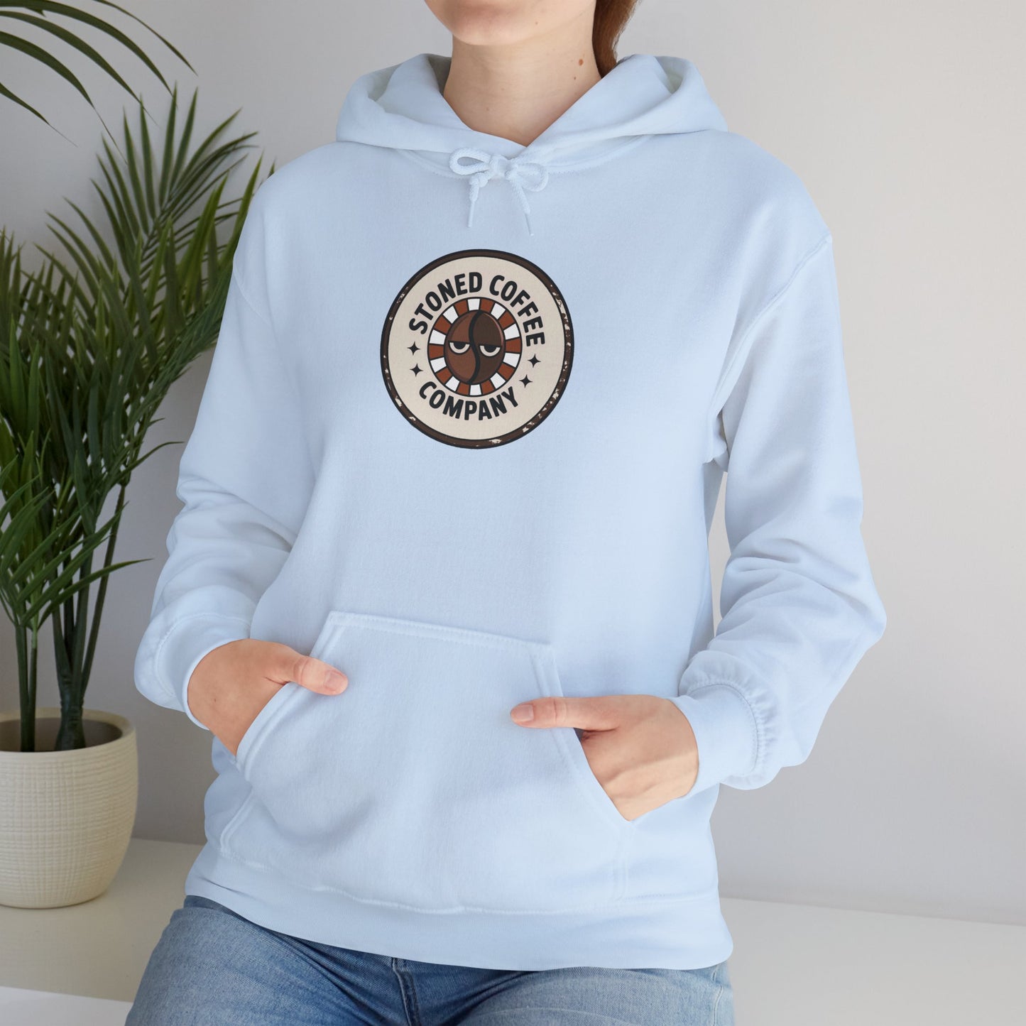 Stoned Coffee Company Hoodie — "There are Two Kinds of People..." Coffee Lover Sweatshirt