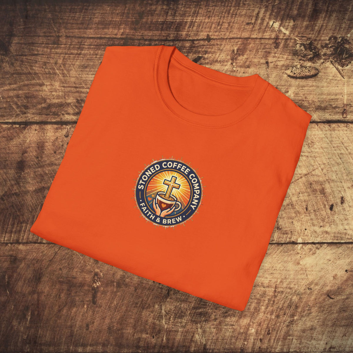 Stoned Coffee Company 'Drink Your Coffee and Pray for Others' T-Shirt