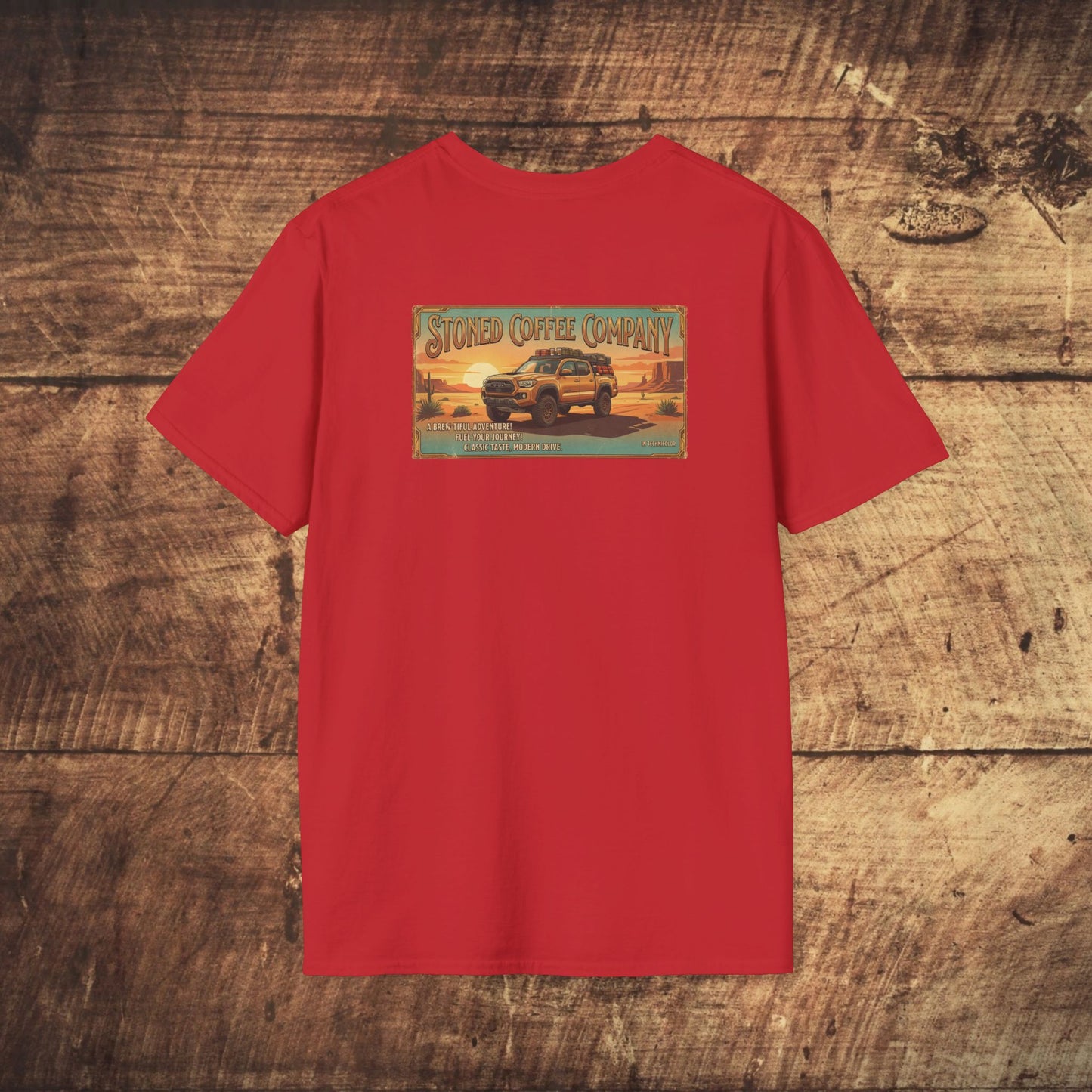 'Stoned Coffee Company' Offroading /Overlanding Tacoma T-Shirt