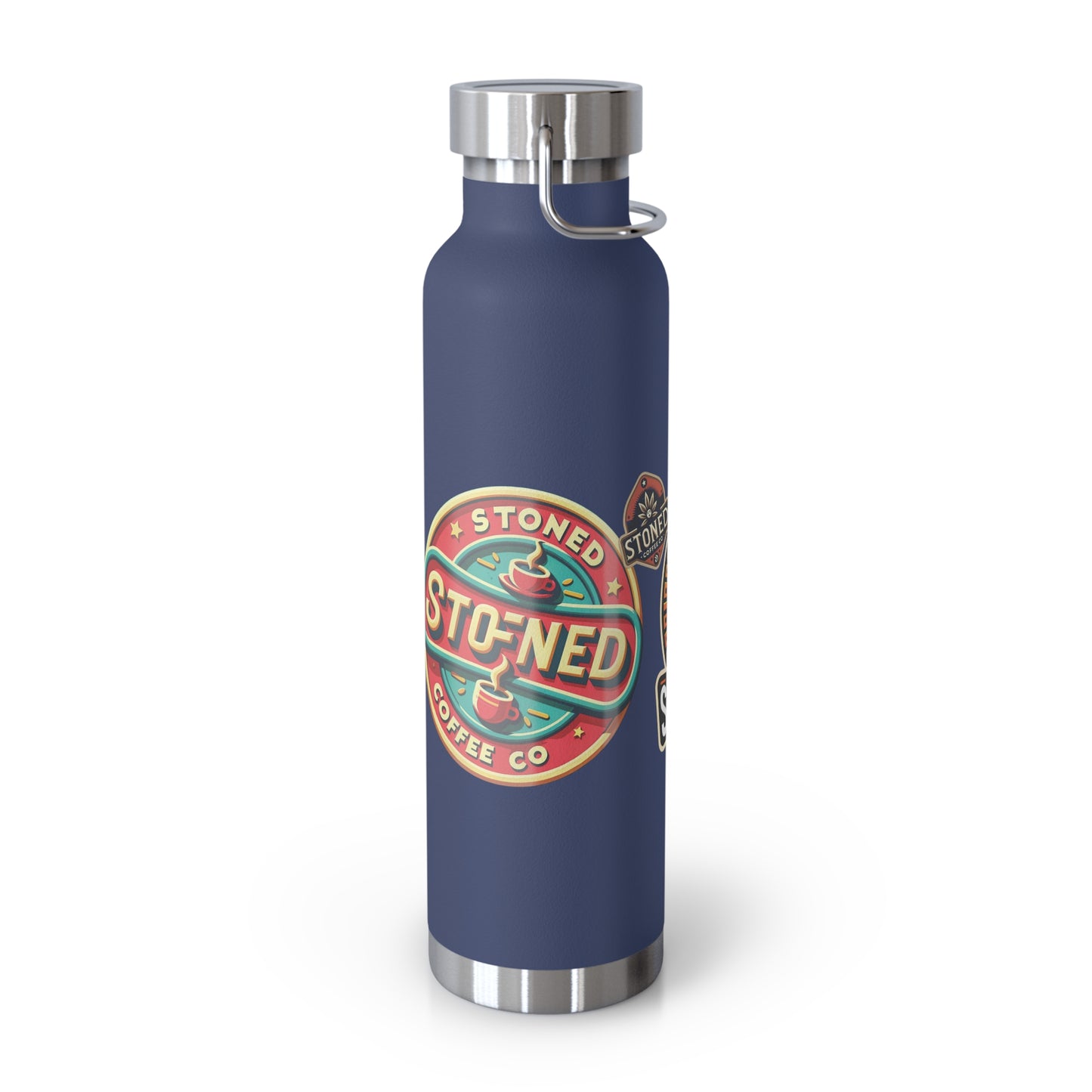 Stoned Coffee Co Copper Vacuum Insulated Bottle, 22oz