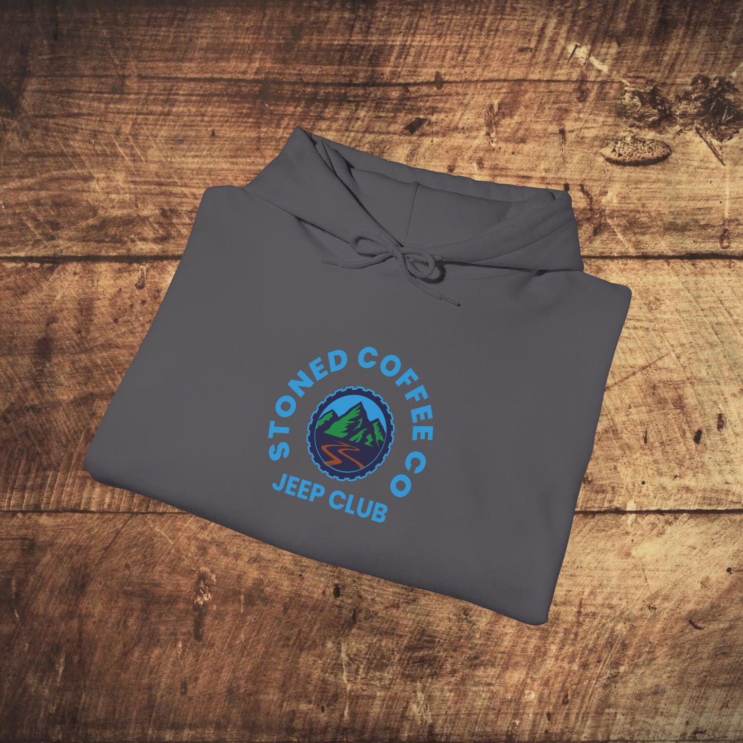 Hooded Sweatshirt Stoned Coffee Co Jeeper Club