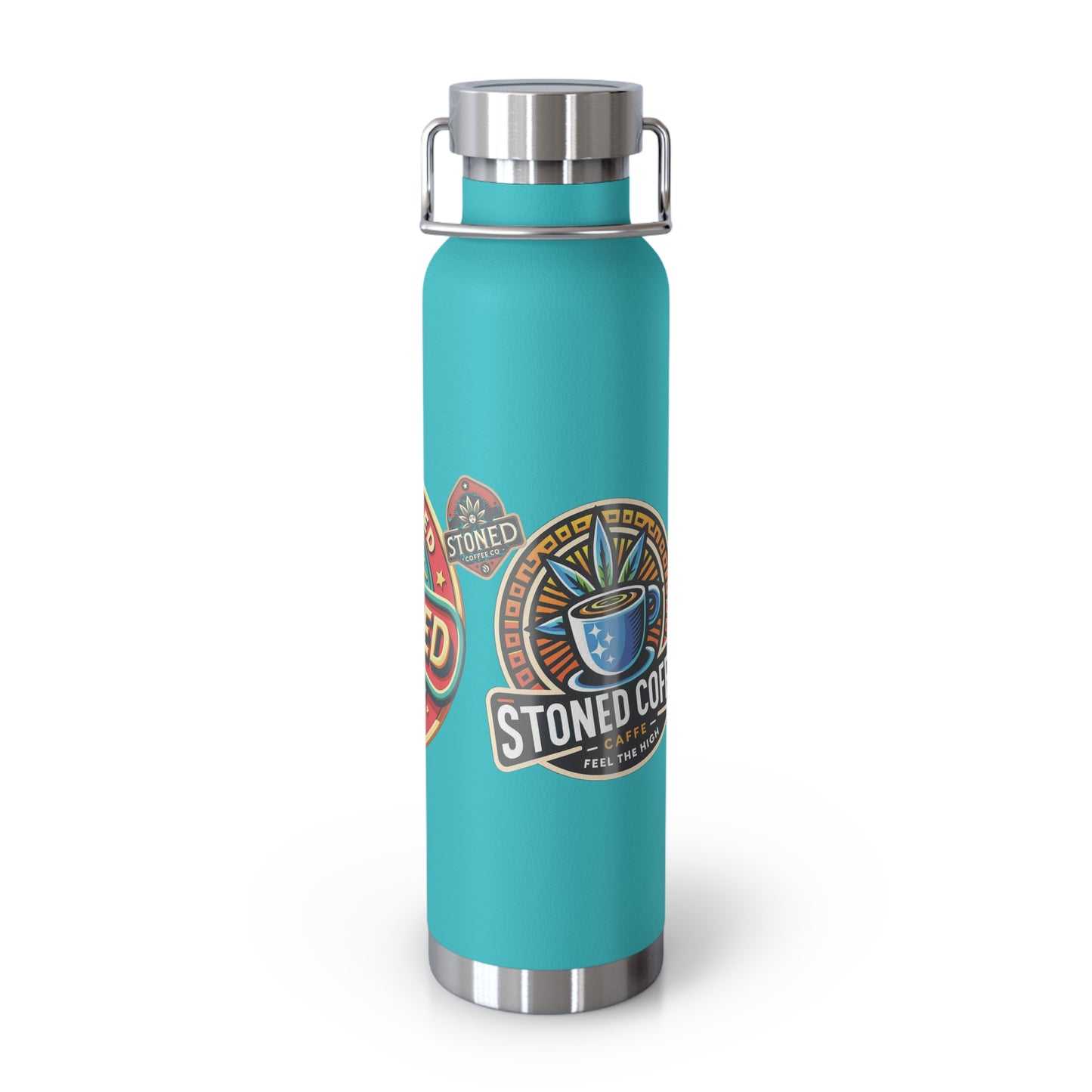 Stoned Coffee Co Copper Vacuum Insulated Bottle, 22oz