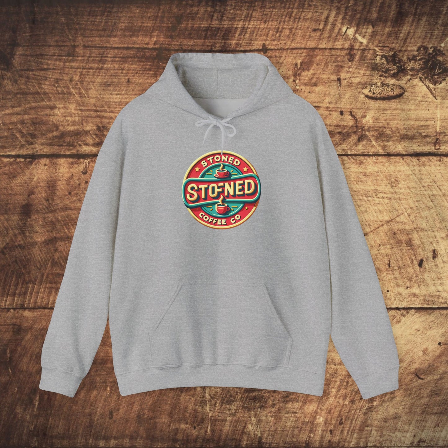 Hooded Sweatshirt - Stoned Coffee Co Logo 2