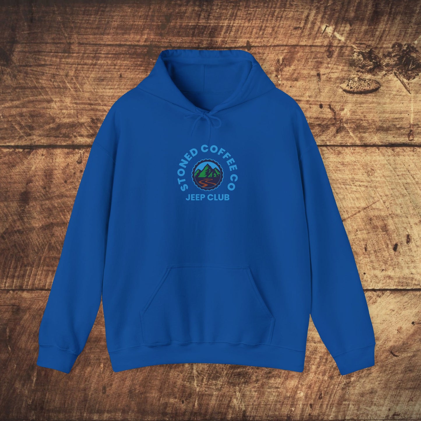 Hooded Sweatshirt Stoned Coffee Co Jeeper Club