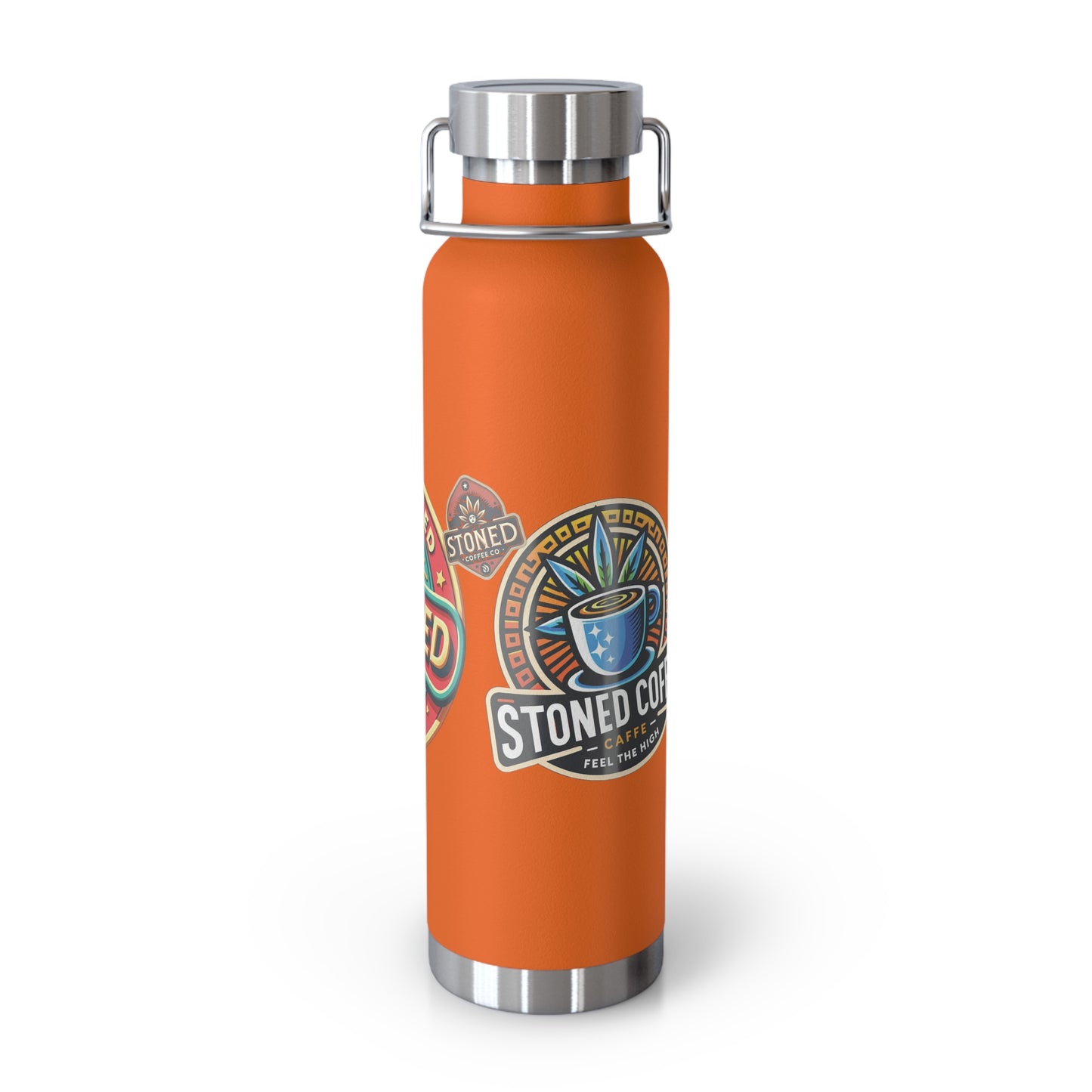 Stoned Coffee Co Copper Vacuum Insulated Bottle, 22oz