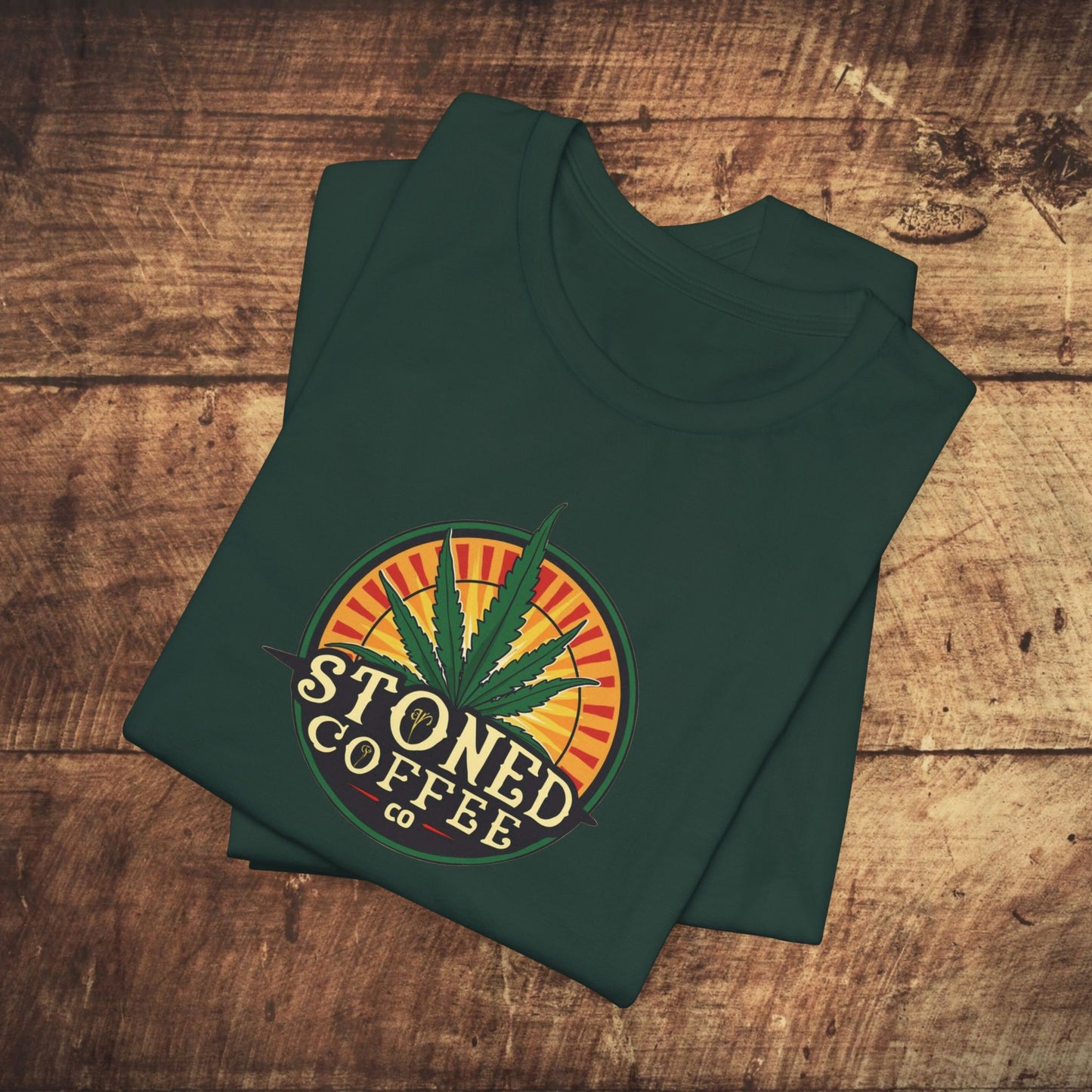 Stoned Coffee Co Unisex Tee Logo 3