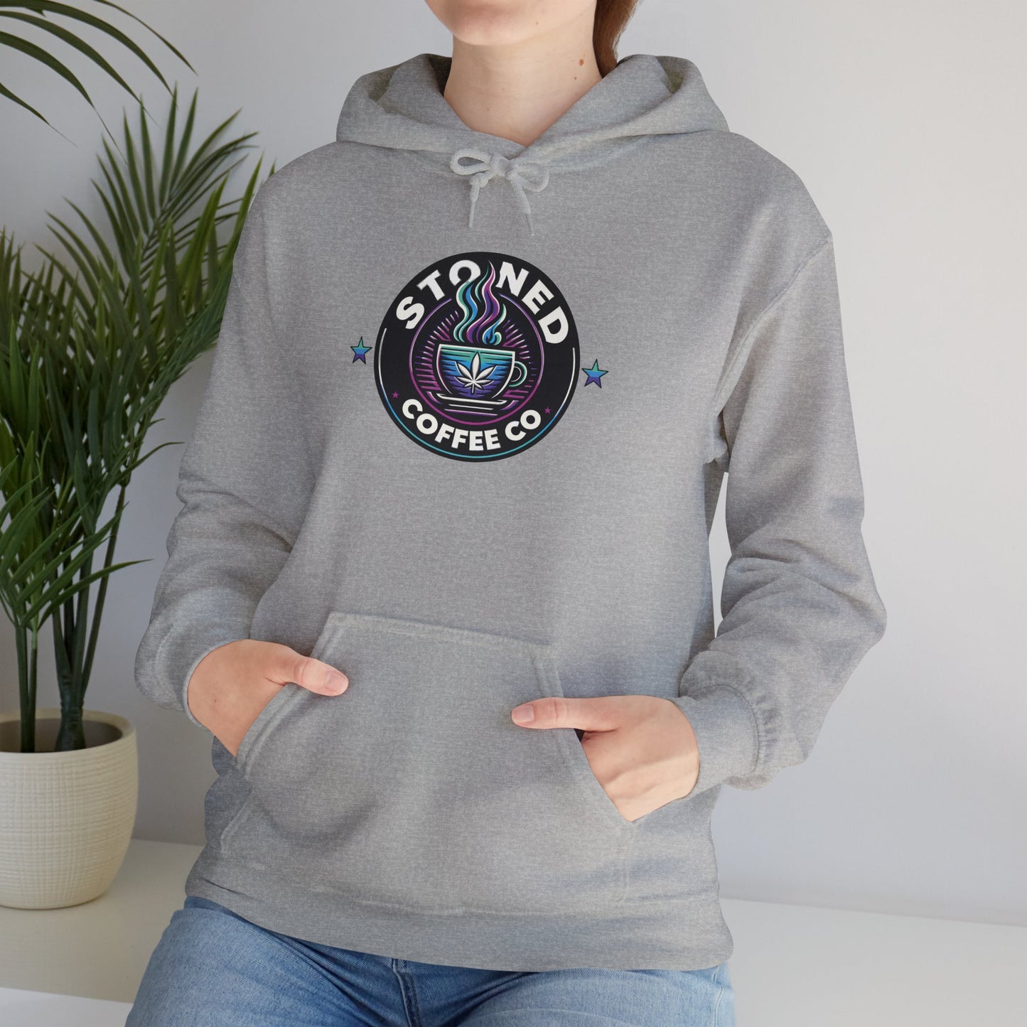 Hooded Sweatshirt - Stoned Coffee Company Logo 5