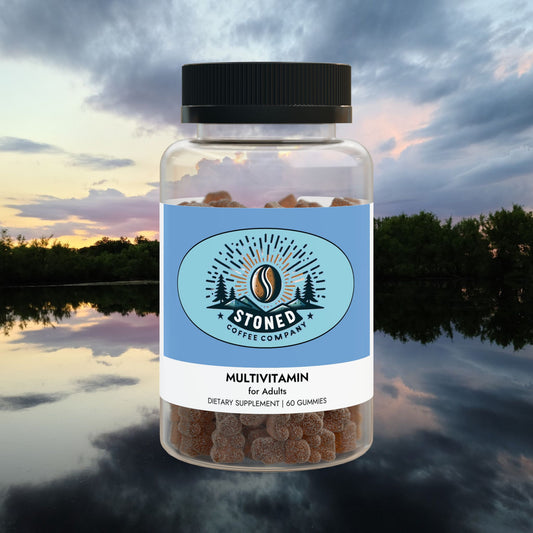 Stoned Coffee Company Multivitamin Gummies for Adults (60 Gummies)