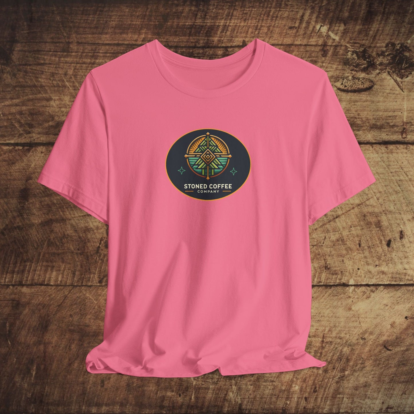 T-Shirt Stoned Coffee Company Pinetree Logo 2