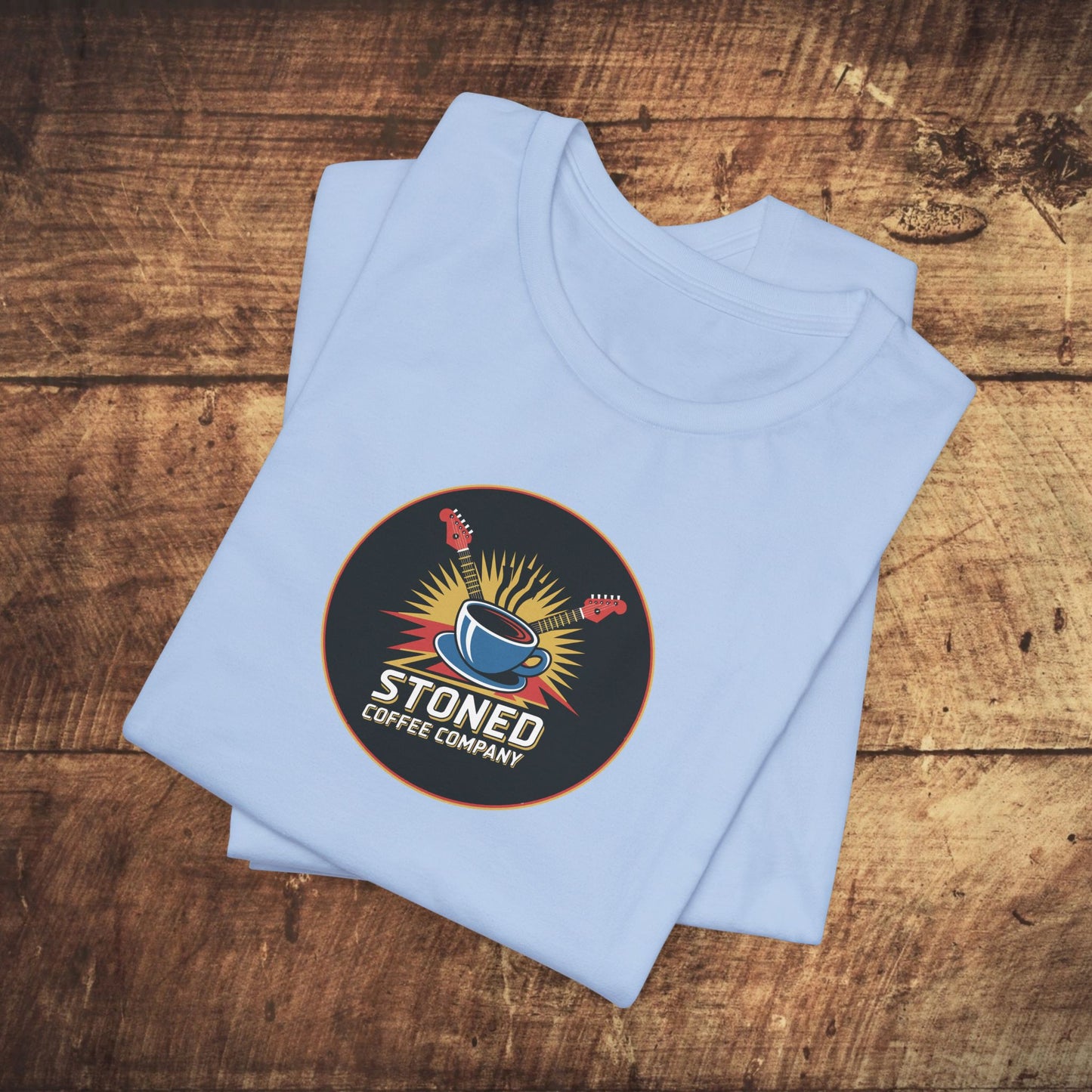 Stoned Coffee Company Rock n Roll Coffee Tee