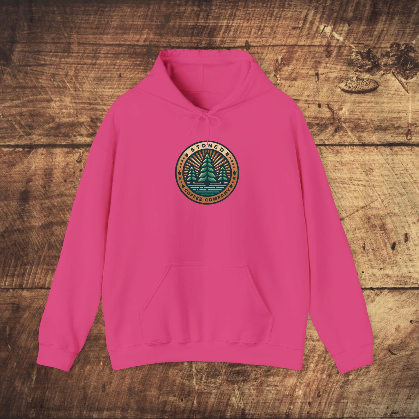 Stoned Coffee Company Hoodie — "Let All the Trees of the Forest Sing for Joy" (Psalm 96:12)