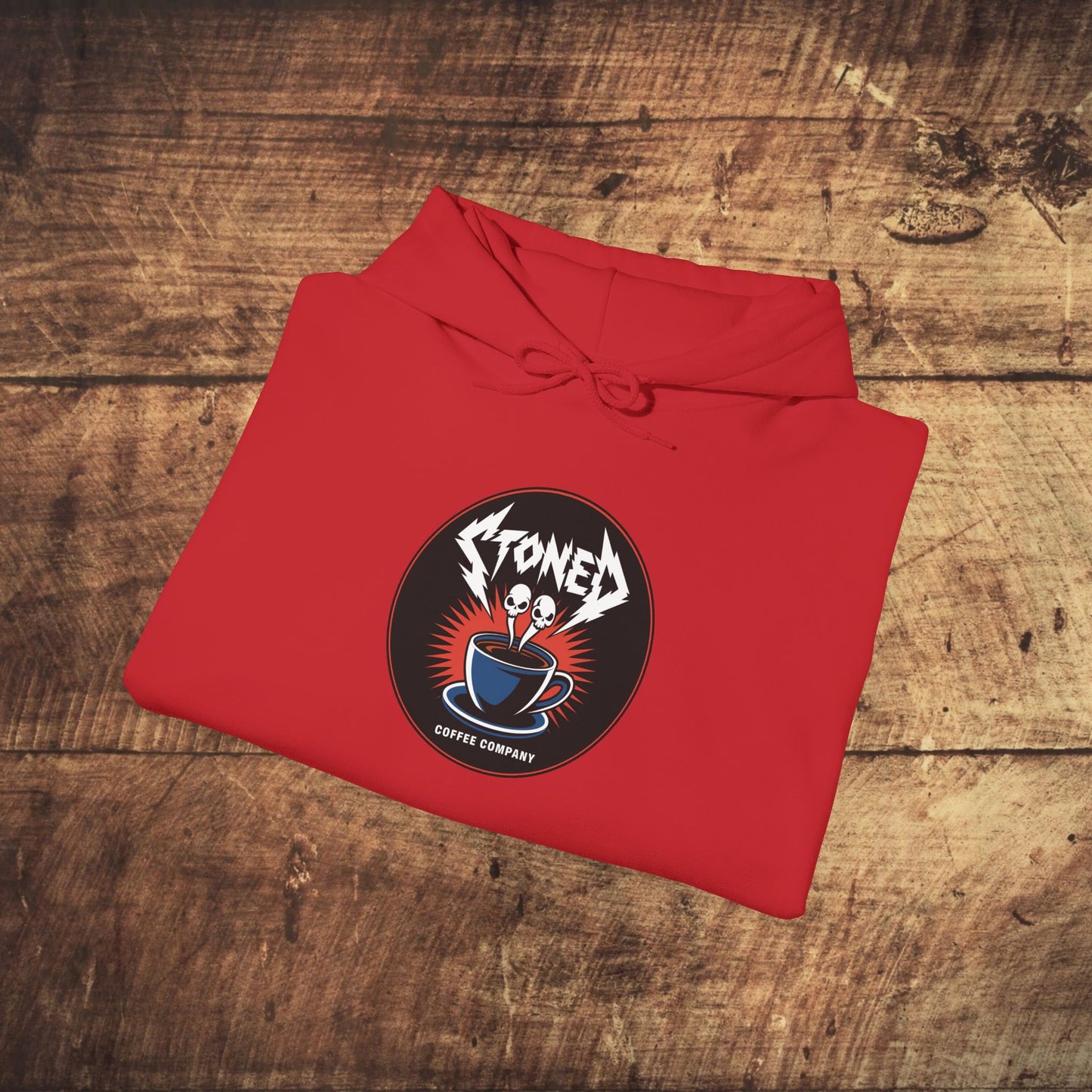 Stoned Coffee Company Escaping Music Souls Hooded Sweatshirt