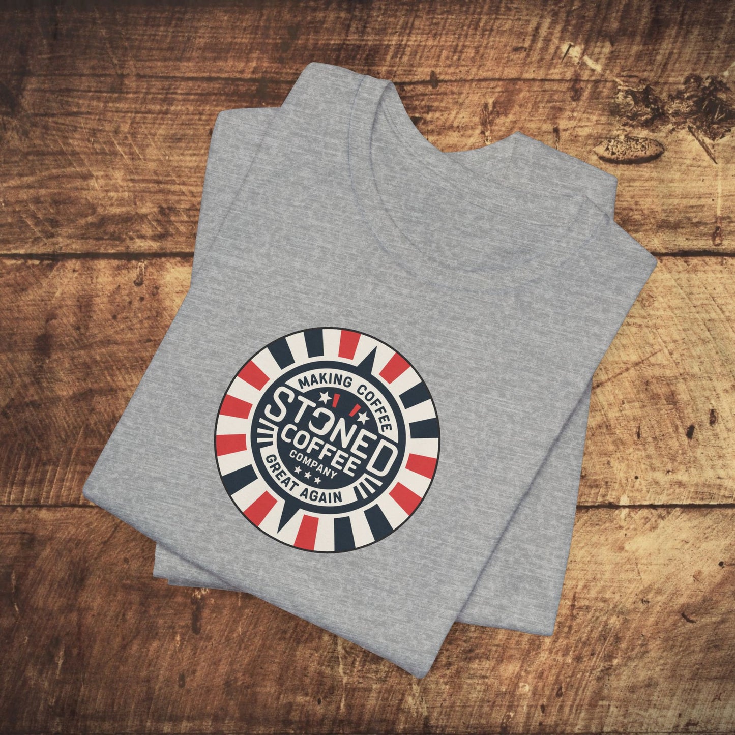 Stoned Coffee Company Making Coffee Great Again Poker chip Unisex T-Shirt