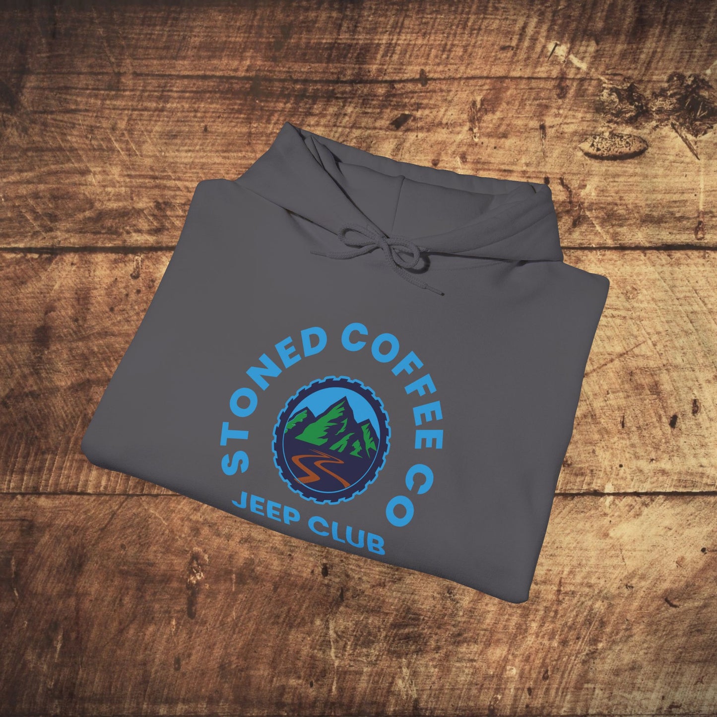 Hooded Sweatshirt Stoned Coffee Co Jeeper Club