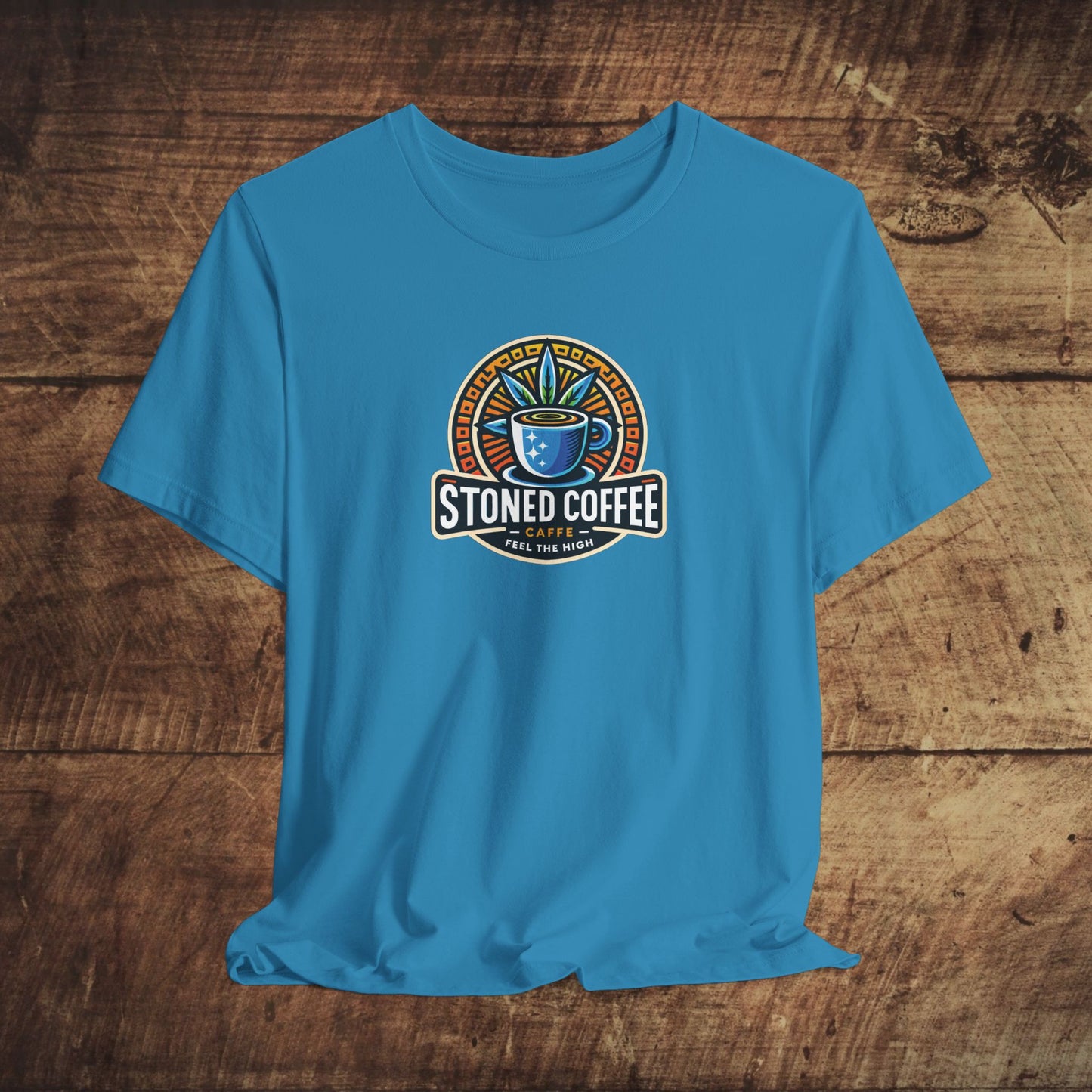 T-Shirt Stoned Coffee Company Logo 4 Feel the High Unisex