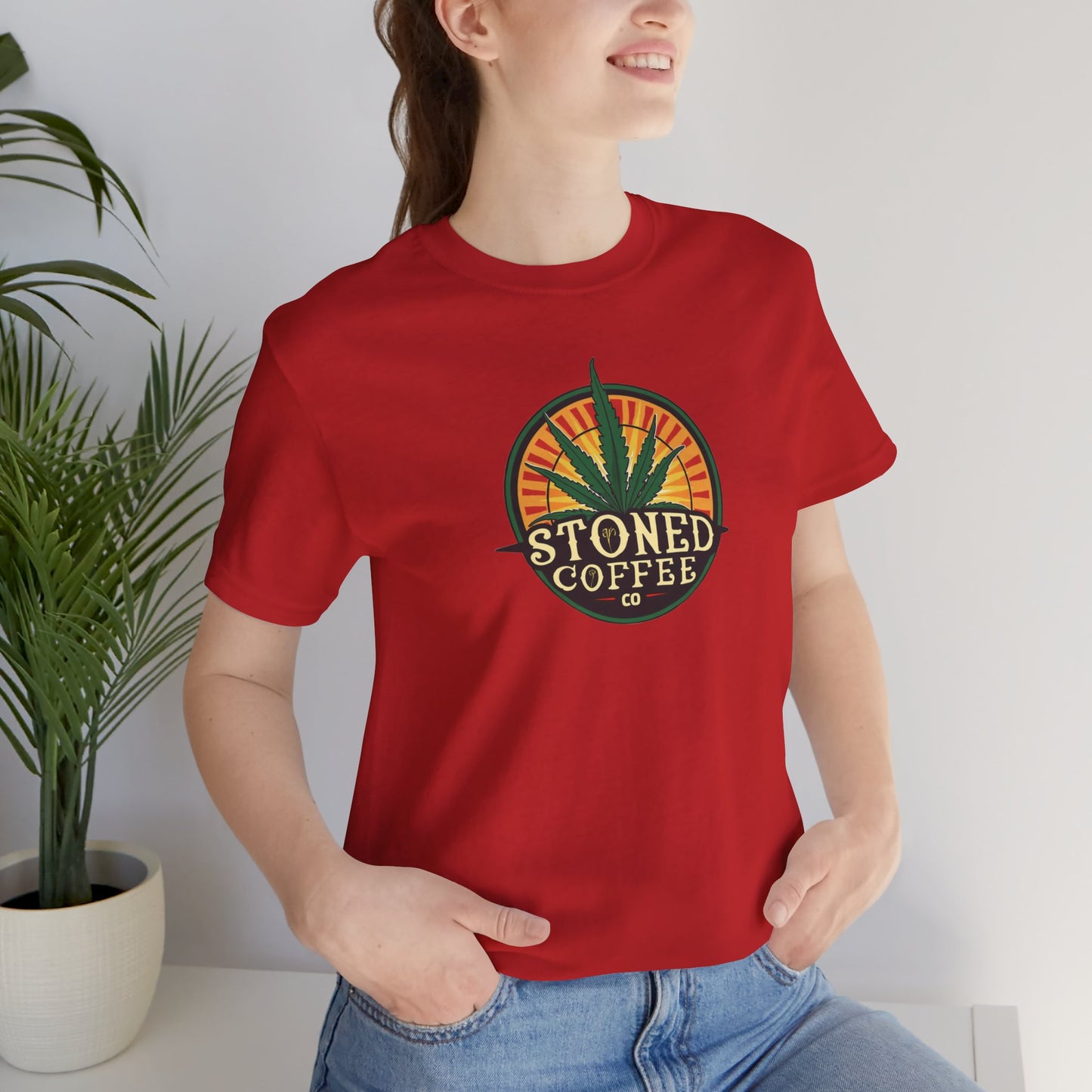 Stoned Coffee Co Unisex Tee Logo 3